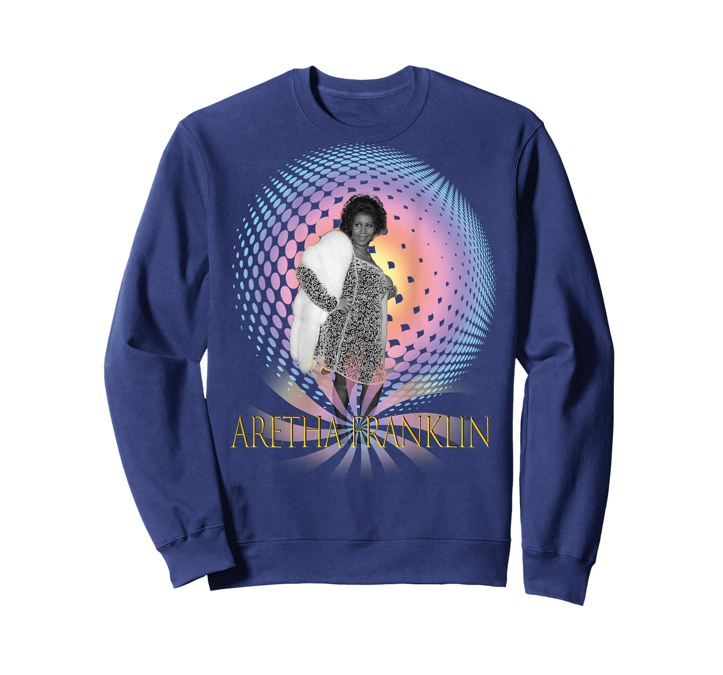 Aretha Franklin_002_Back Printed T-Shirt