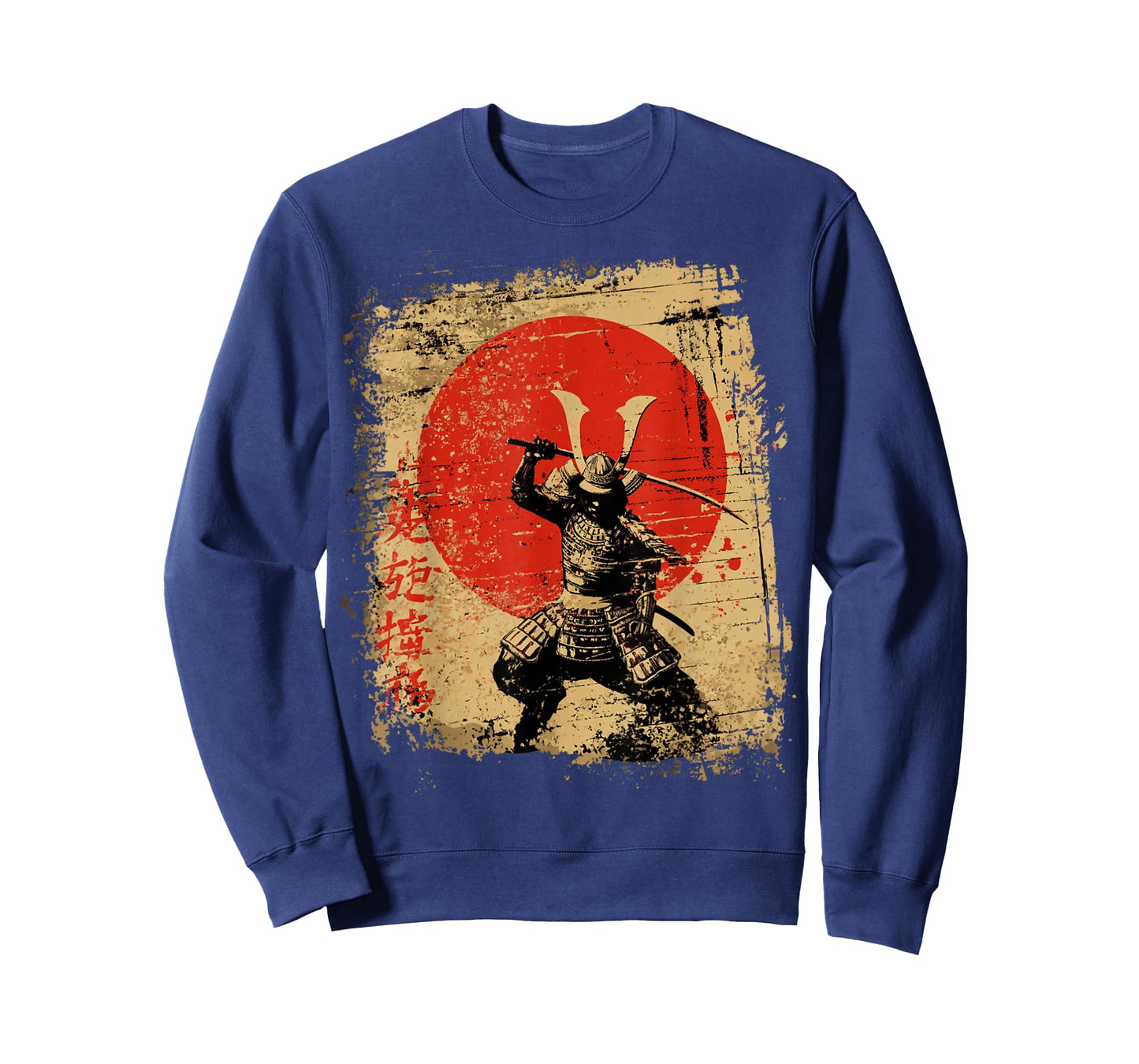 Retro Japan Samurai Warrior Anime Style T-Shirt