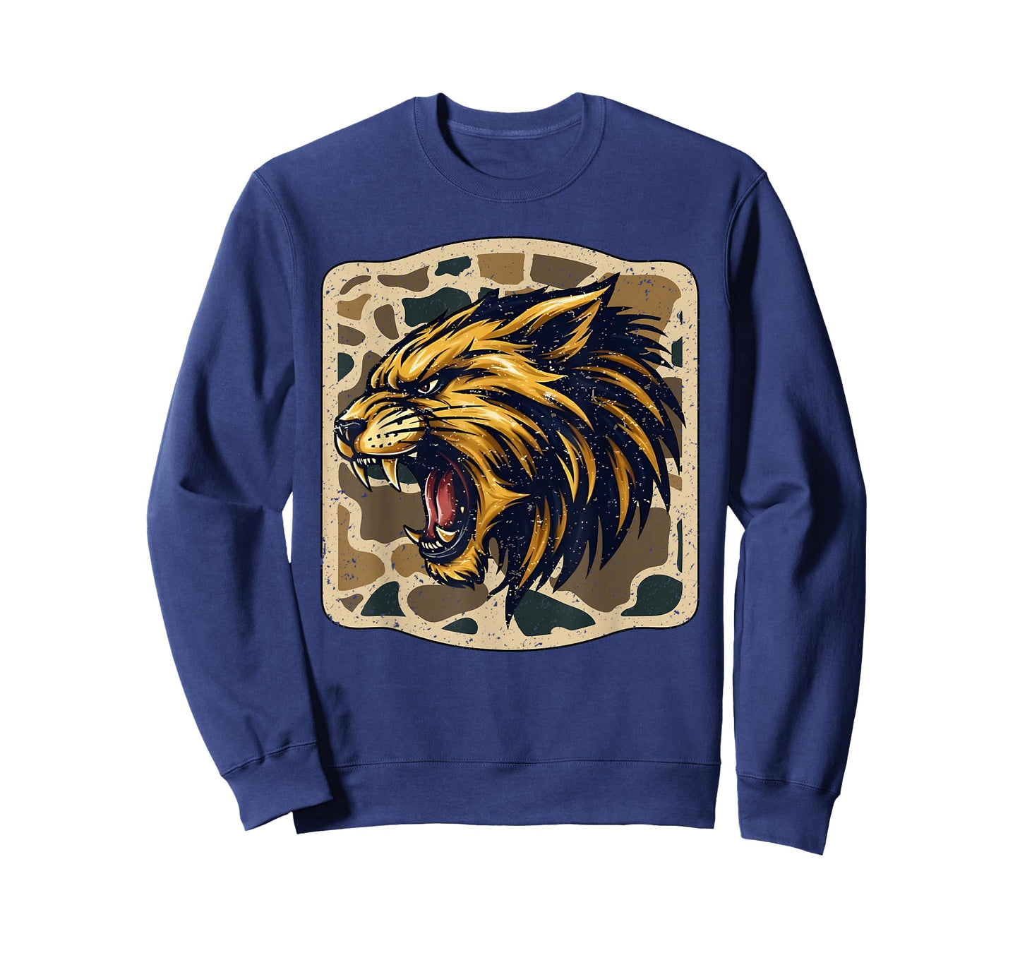 Wildcats Camo Football Game Day School Mascot Team Spirit T-Shirt