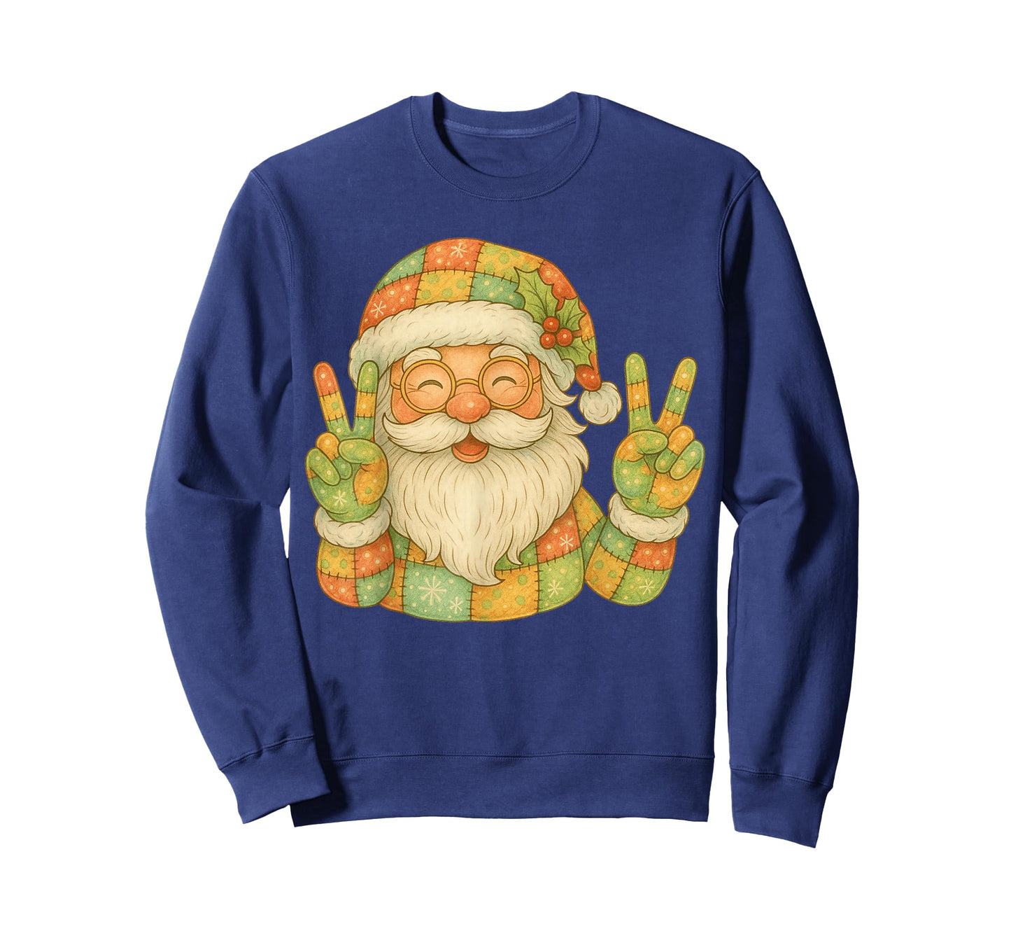 Preppy Santa Christmas Crew 2025 Funny Family Matching 2025 T-Shirt