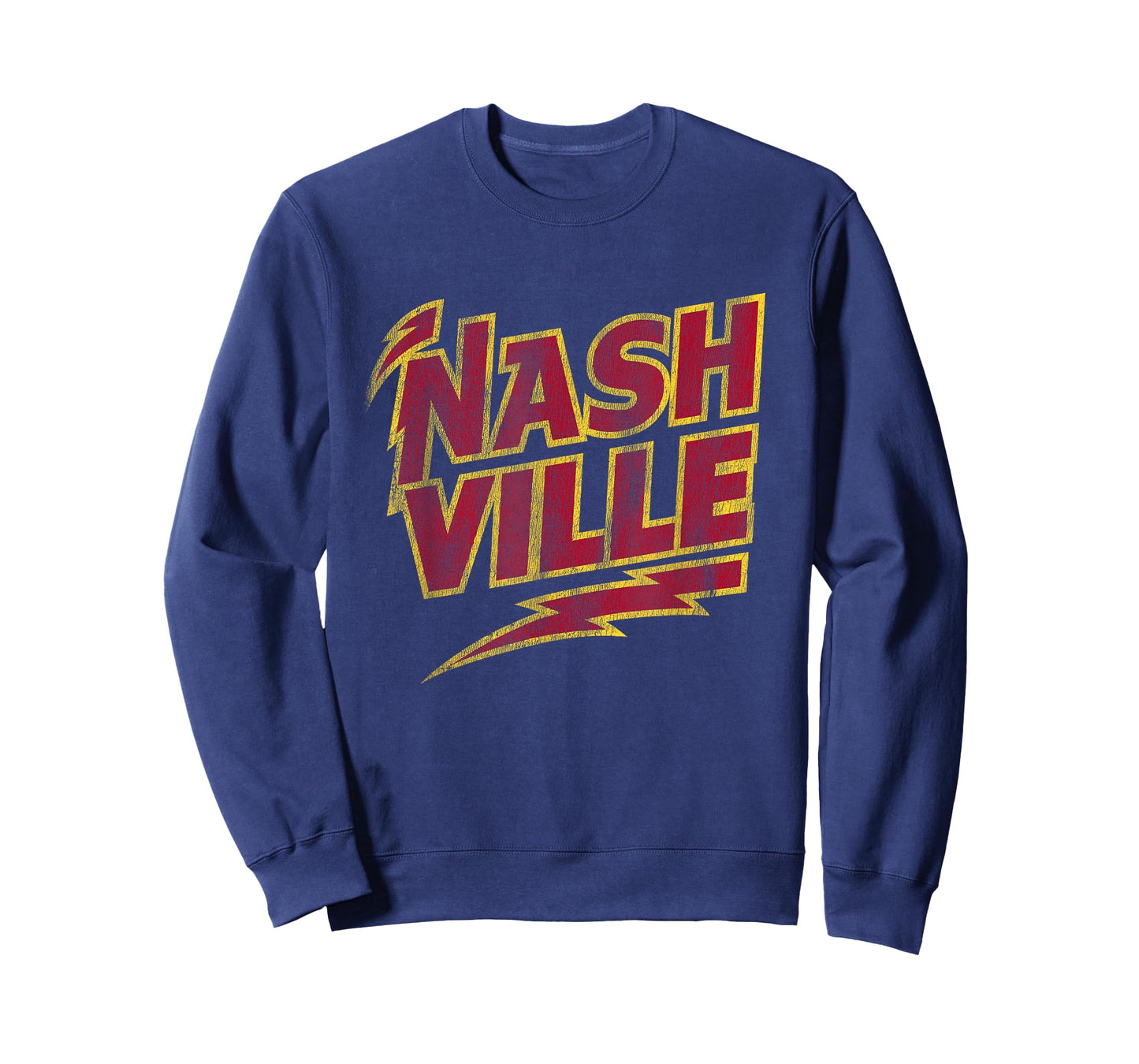 Vintage Nashville Music City Country Rock Retro Concert Tee T-Shirt