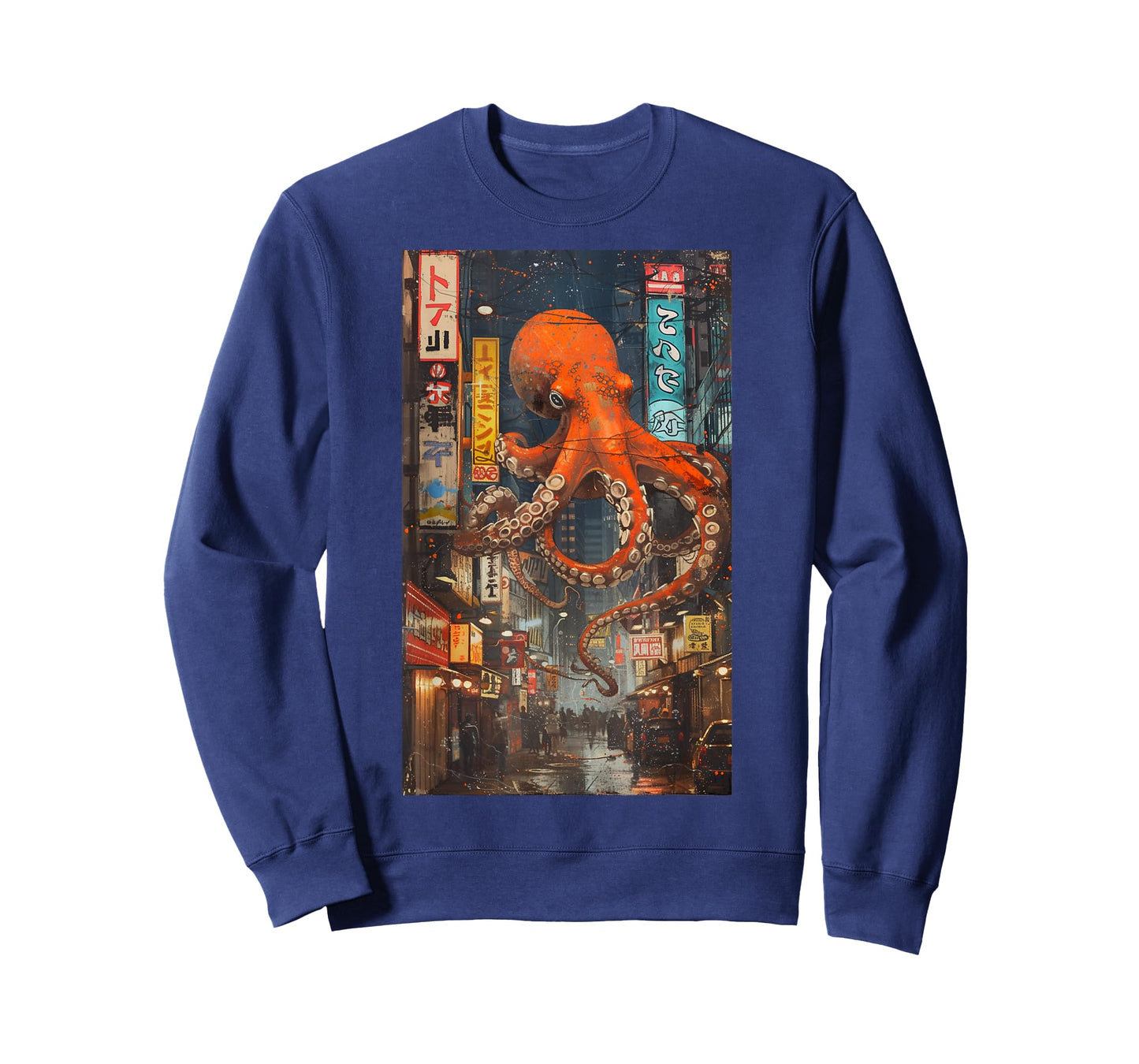 Japanese Kaiju Octopus Tee T-Shirt