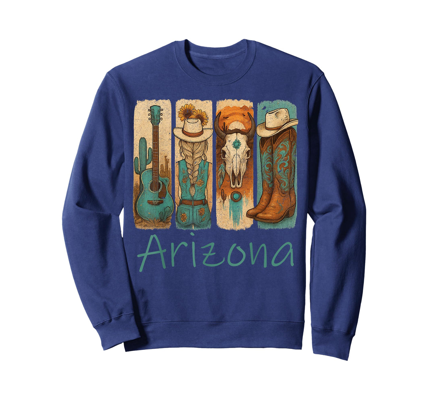 Arizona - Vintage Western Country Desert Design T-Shirt