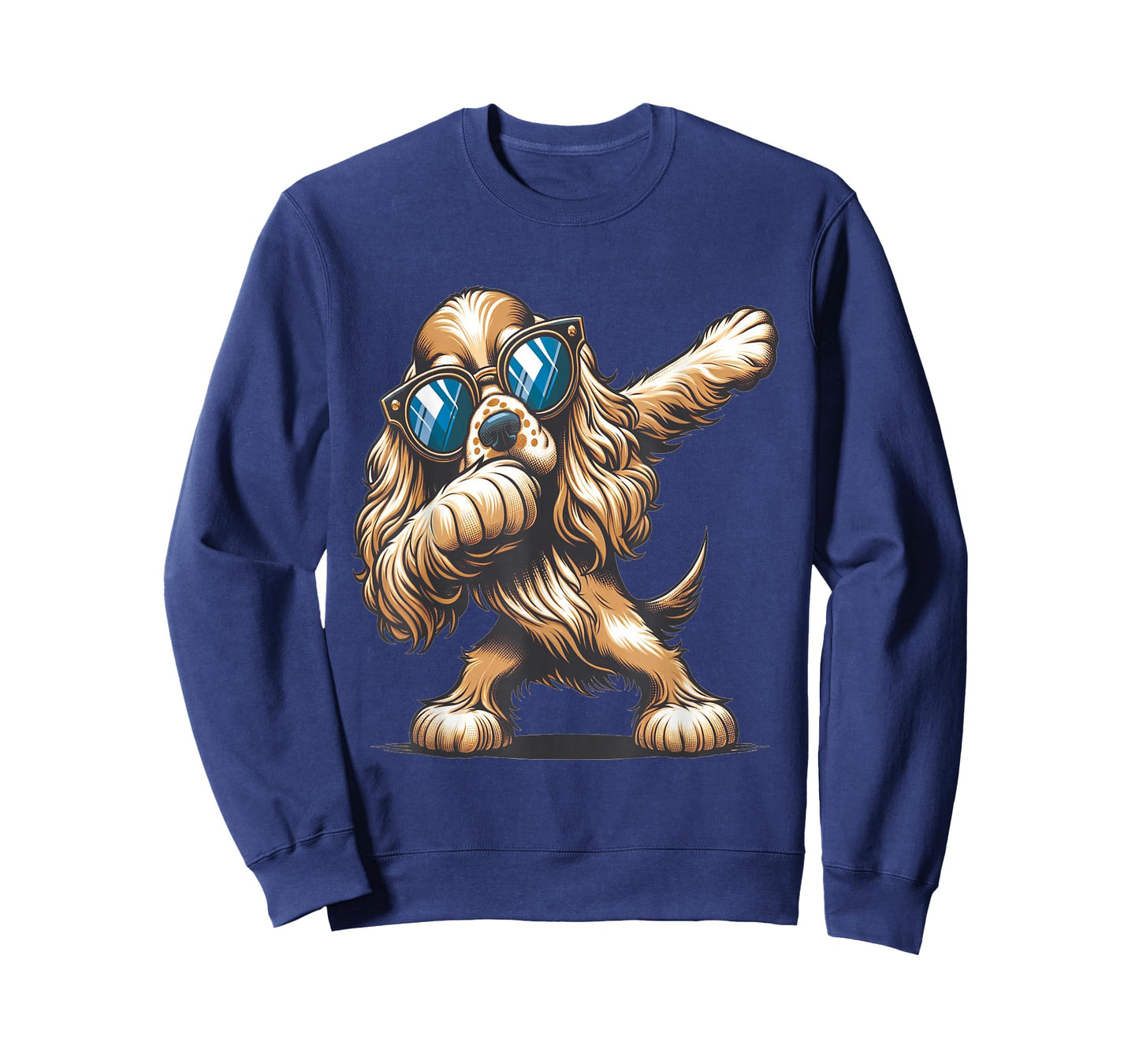 Dab American Cocker Spaniels Dancing Dabbing Dog T-Shirt