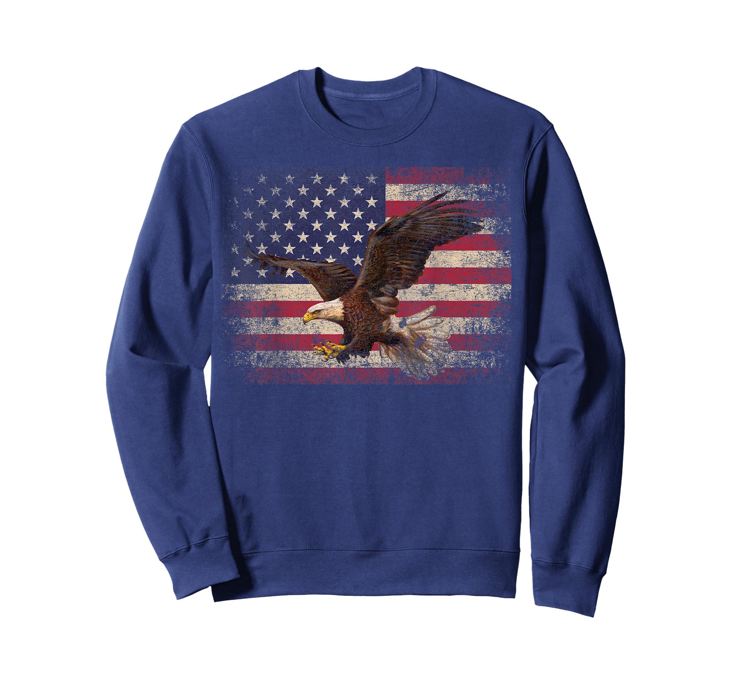 Bald Eagle 4th of July American Flag Country T-Shirt