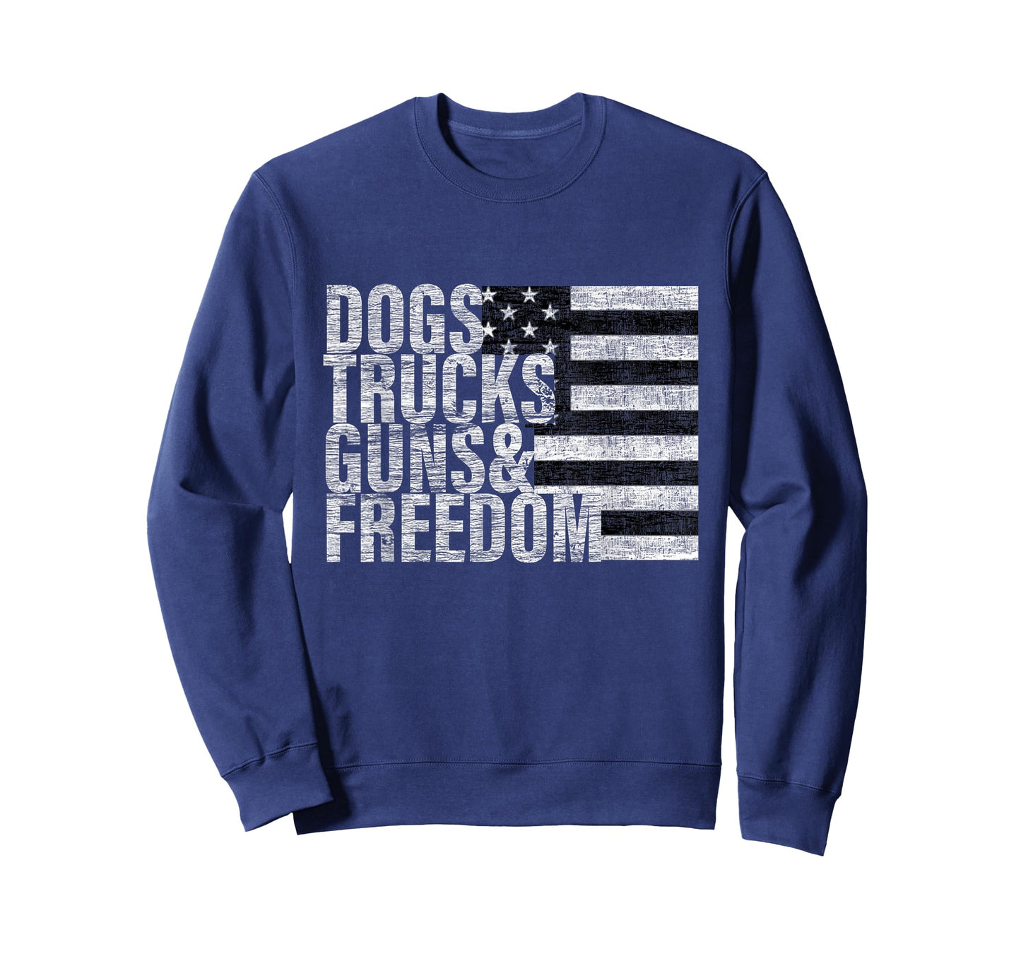 Dogs Trucks Guns & Freedom T-Shirt