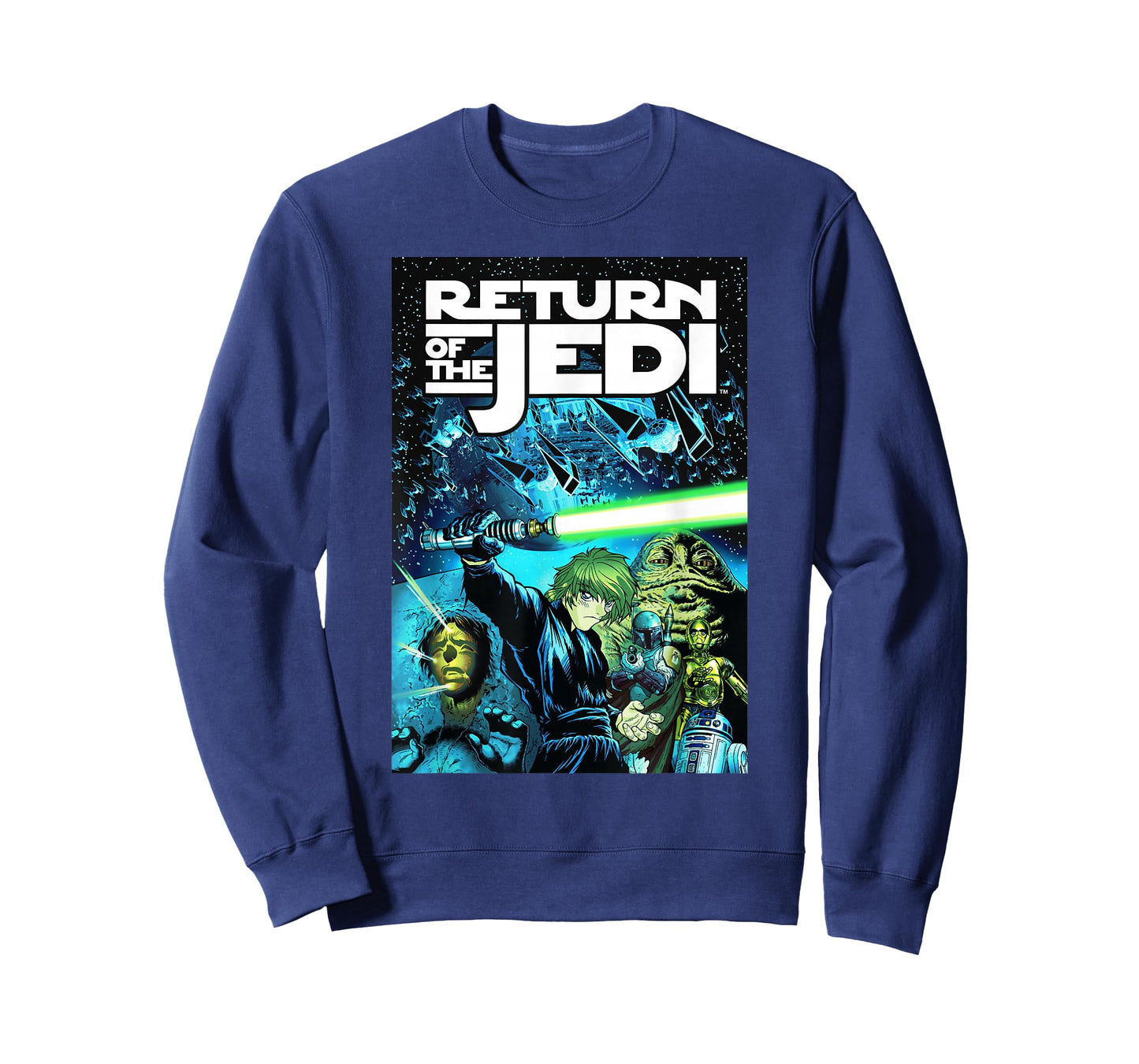 Star Wars Manga Style Return of the Jedi Poster T-Shirt