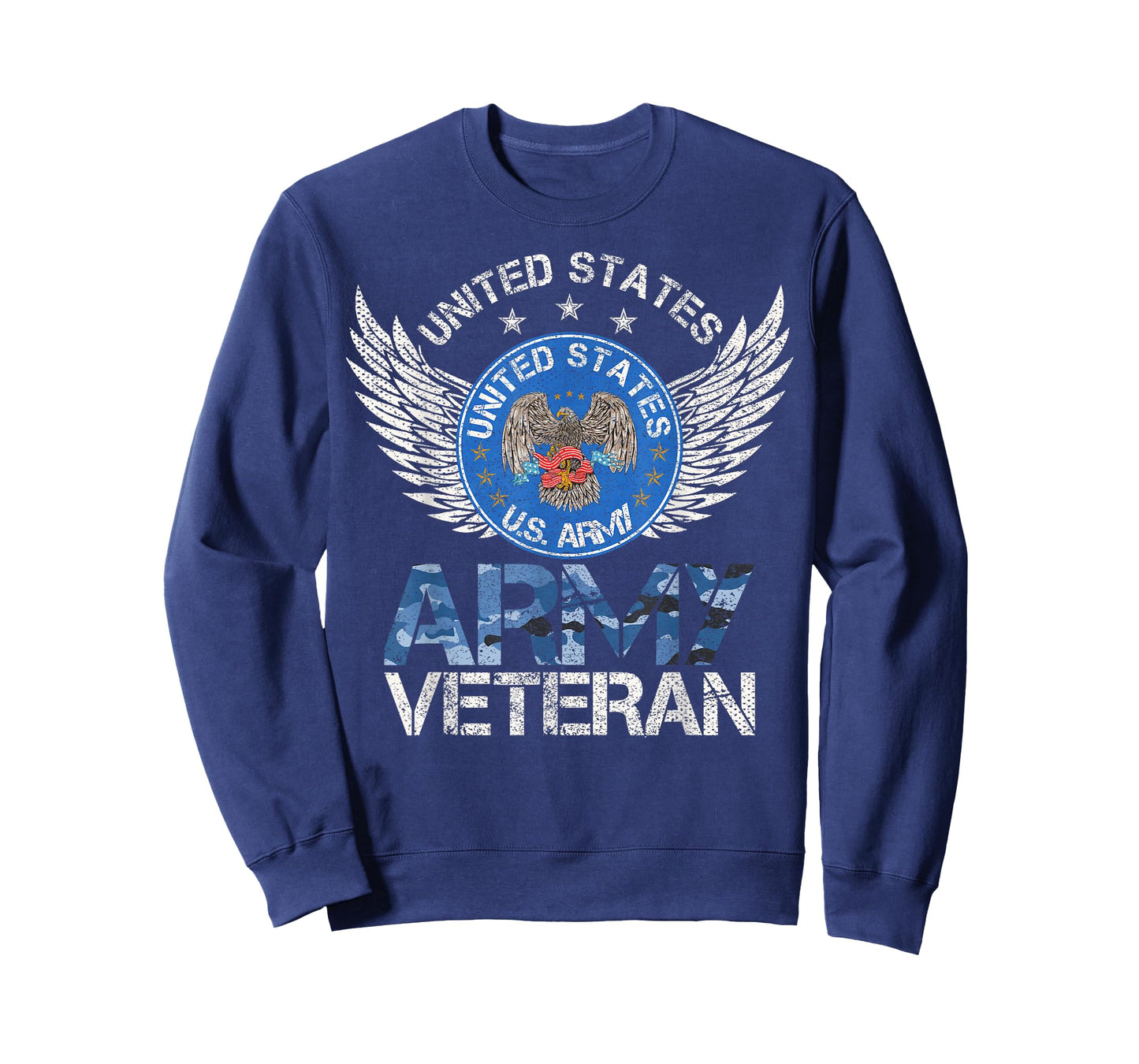 Vintage United States Army Veteran Gift U.S Military Veteran T-Shirt