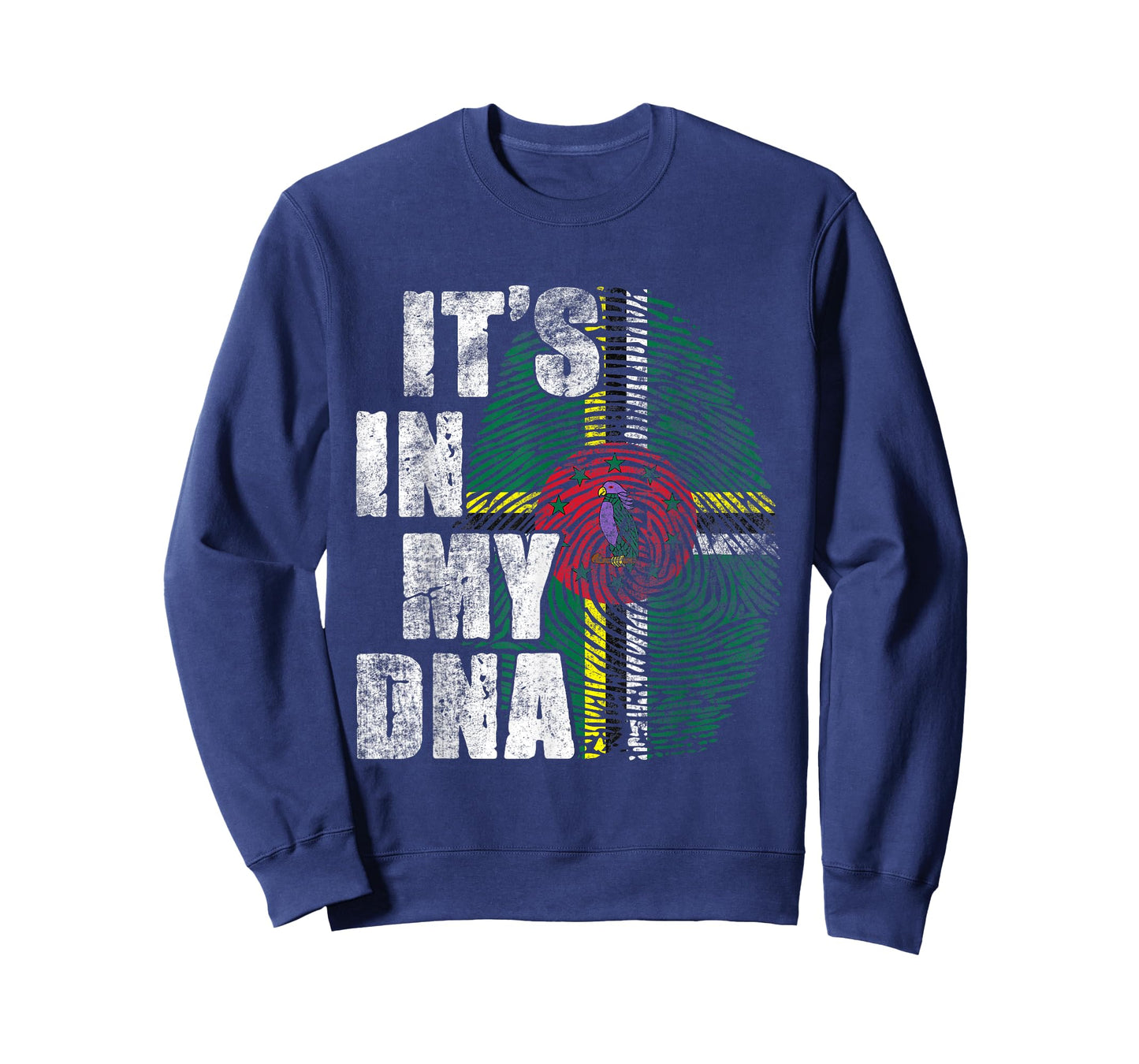 It's In My DNA Dominica Flag Shirt Funny Dominican Pride T-Shirt