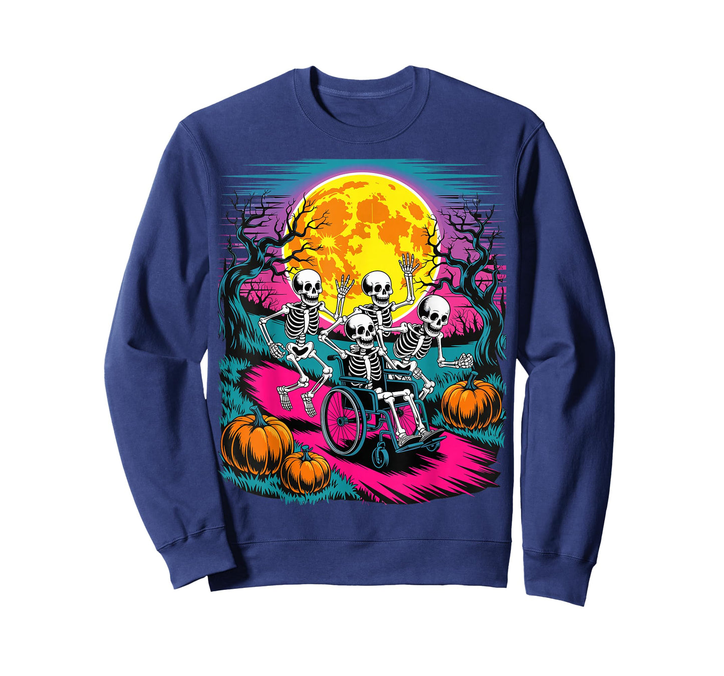 Nurse Skeletons Halloween Healthcare CNA Medical Crew T-Shirt