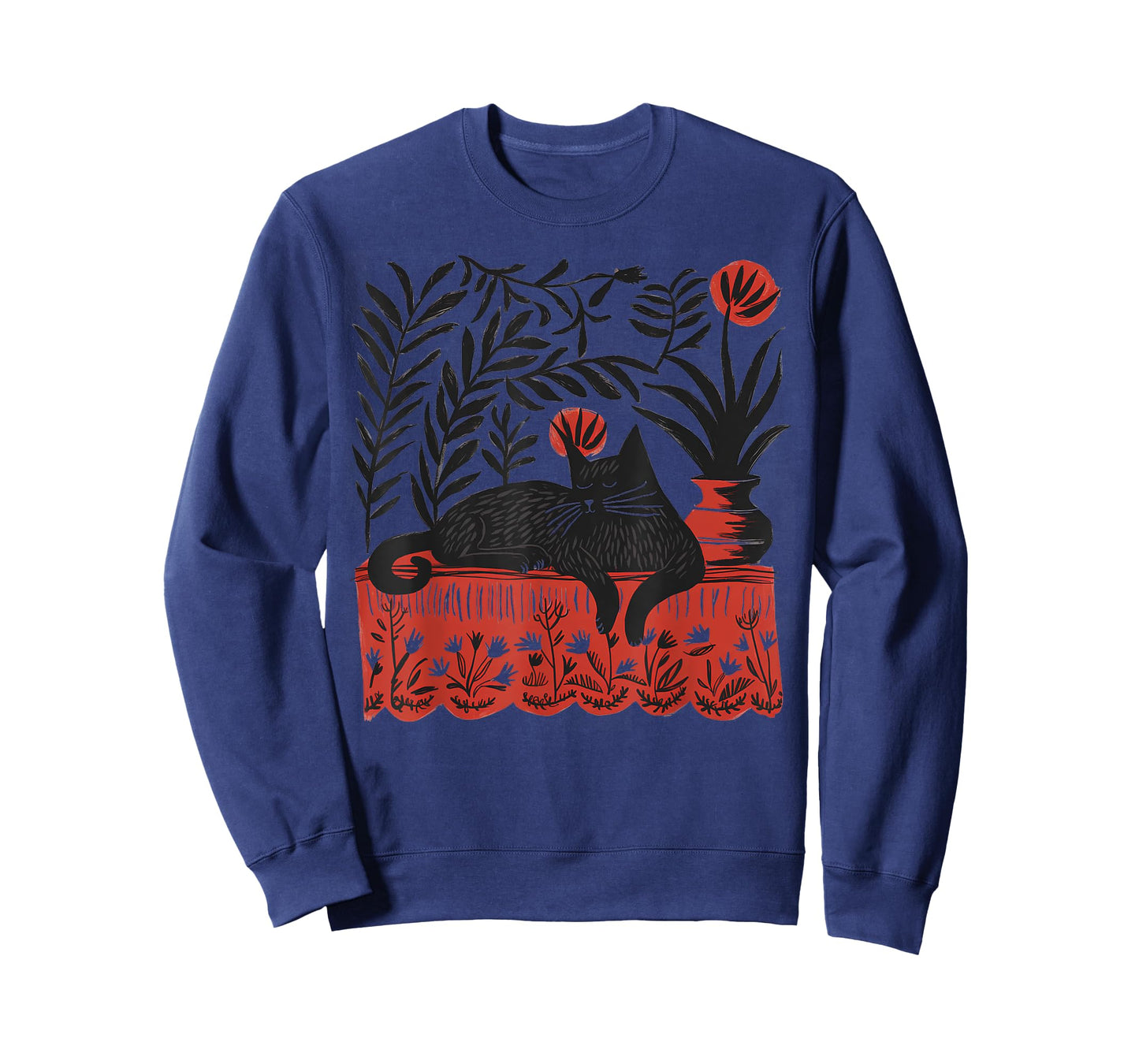 Matisse The Red Room Inspired Cat Artistic Design Cat Lover T-Shirt