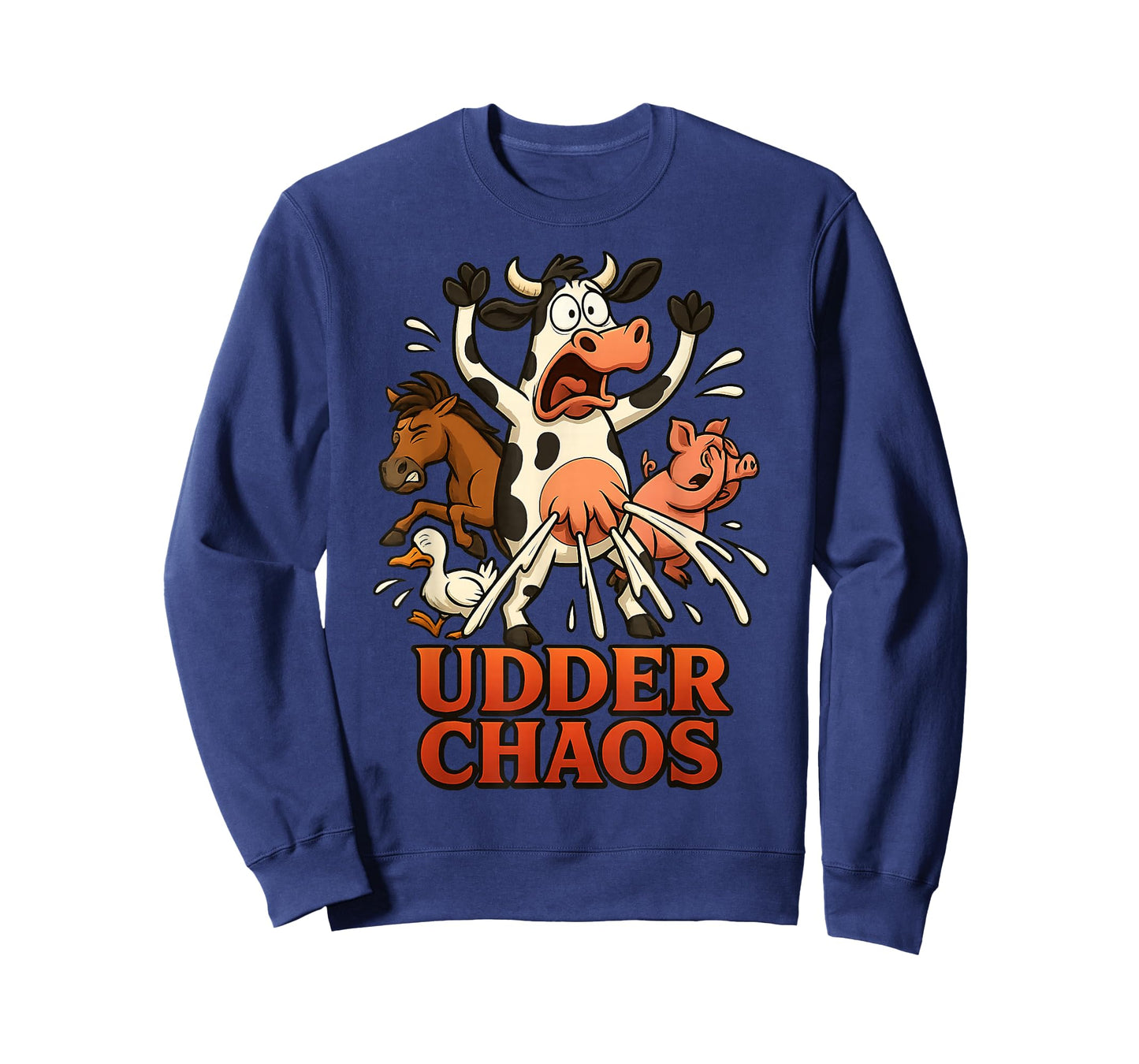 Funny Cartoon Cow T-Shirt