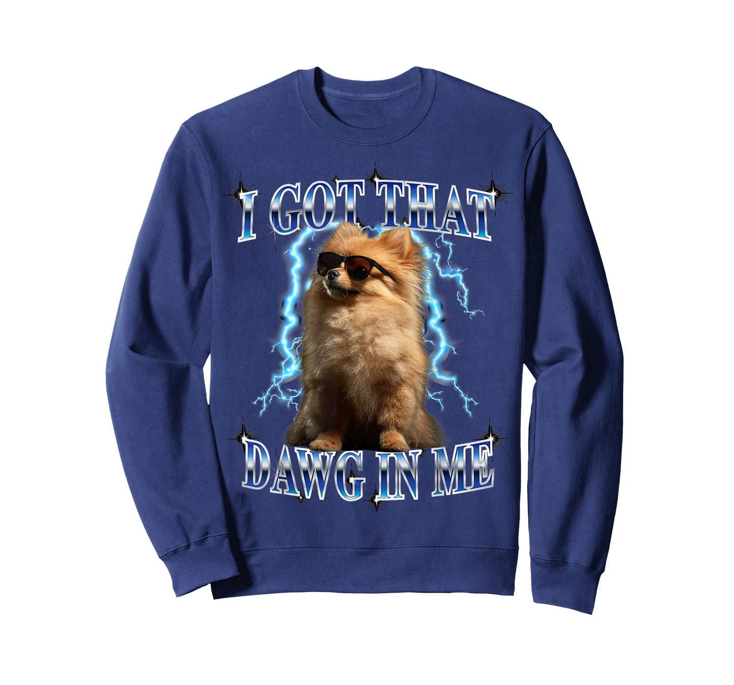 Mens Heavy Metal I Got That Dawg in Me Pomeranian Lover T-Shirt