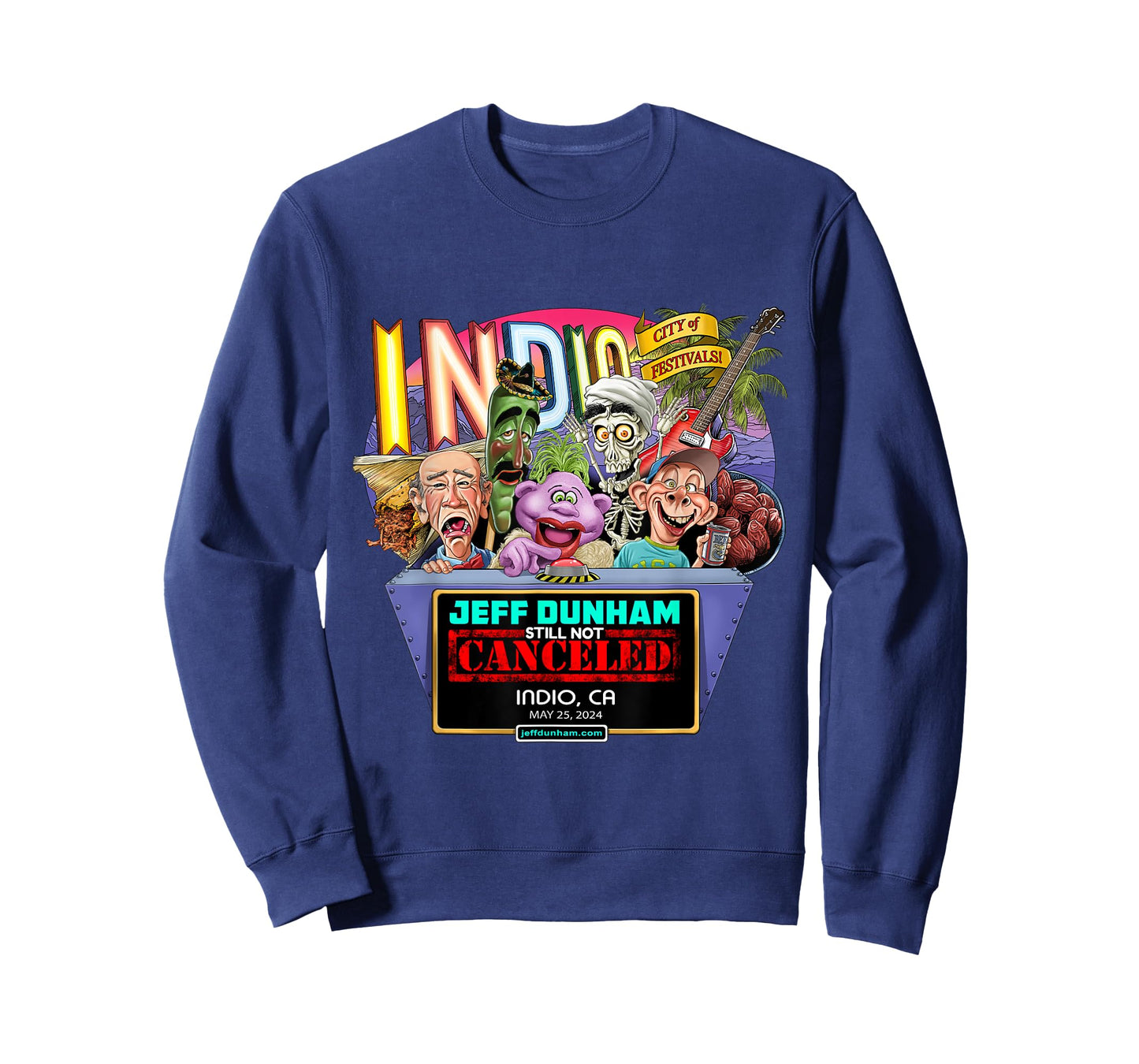 Jeff Dunham Indio, CA (2024) T-Shirt