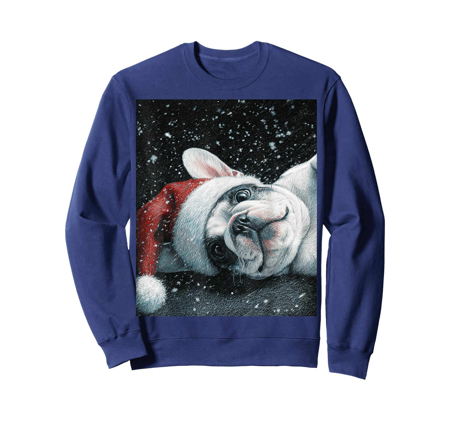 I Love My French Bulldog Christmas Cute T-Shirt