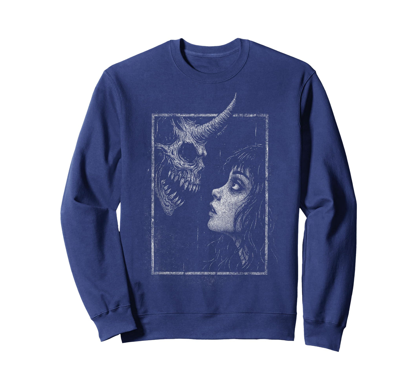 Horror Creepy Demon Monster Anime Manga Alt Scary Goth Girl T-Shirt