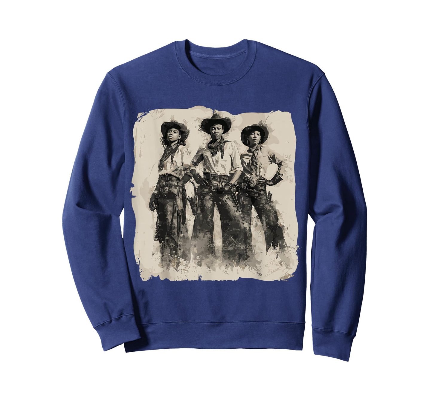 Vintage Black African American Cowgirl Western Country Rodeo T-Shirt