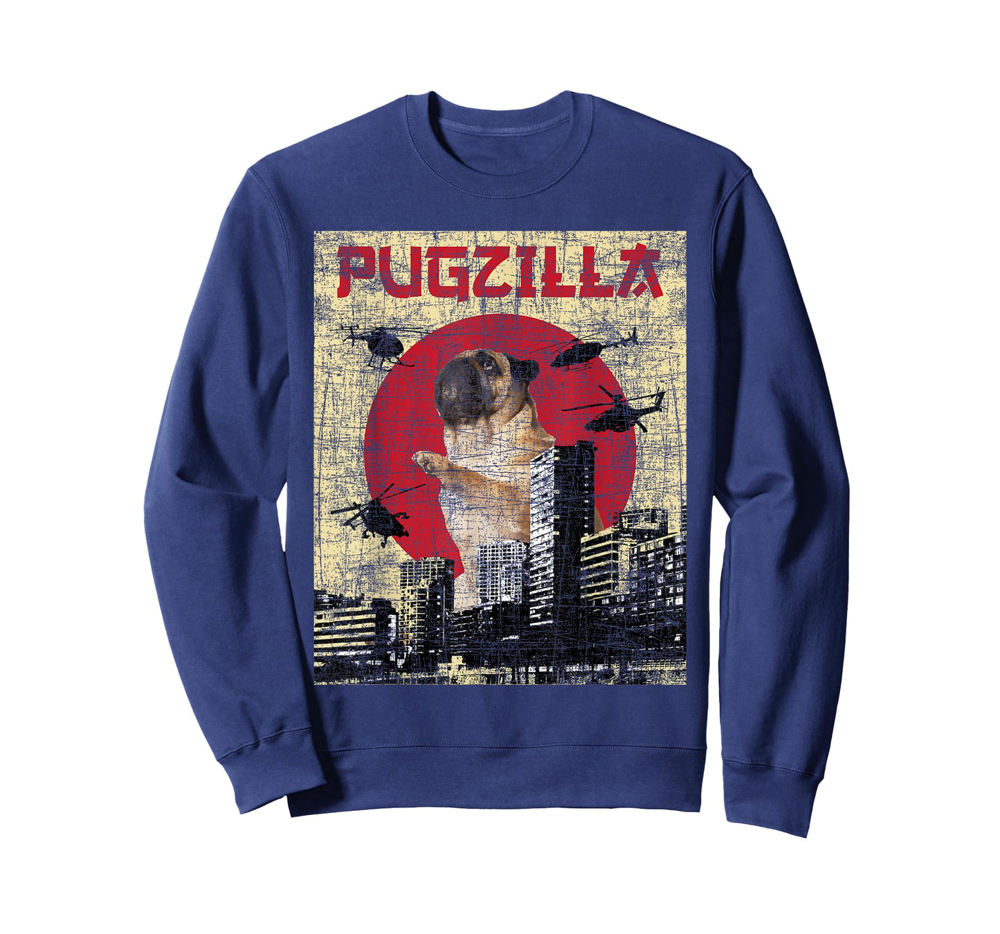 Pugzilla - Dog Lover Puppy Trainer Animal Pet Breeder T-Shirt
