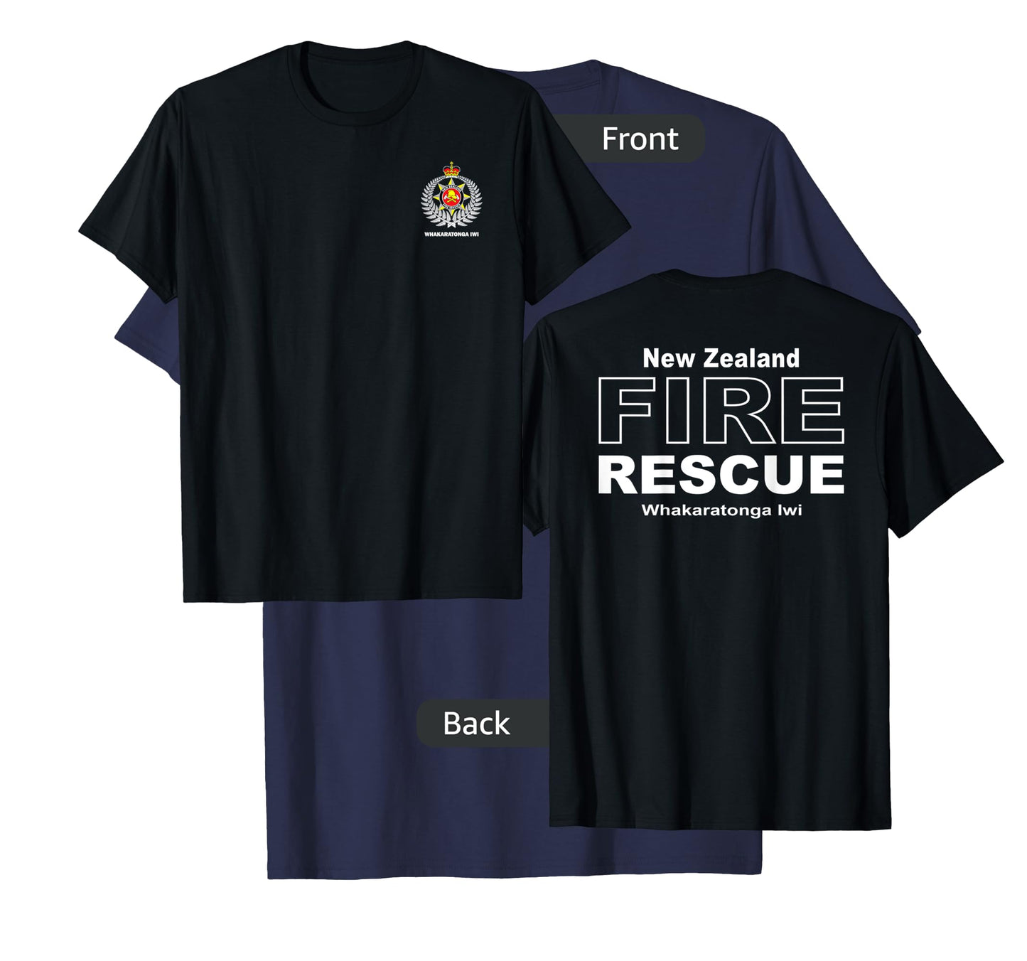 New Zealand Fire Rescue Firefighter T-Shirt