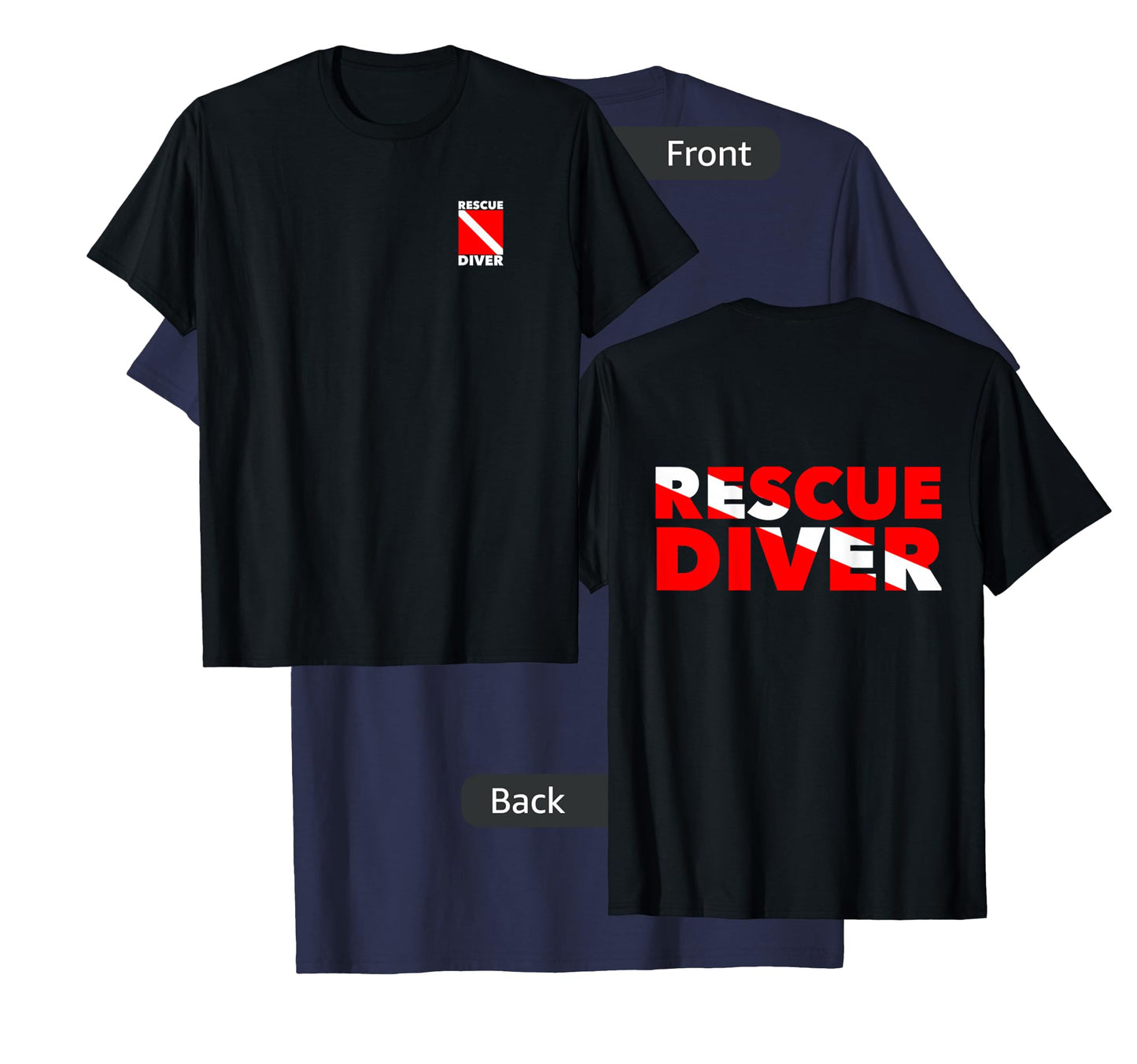 Scuba Divers Certified Rescue Diver T-Shirt