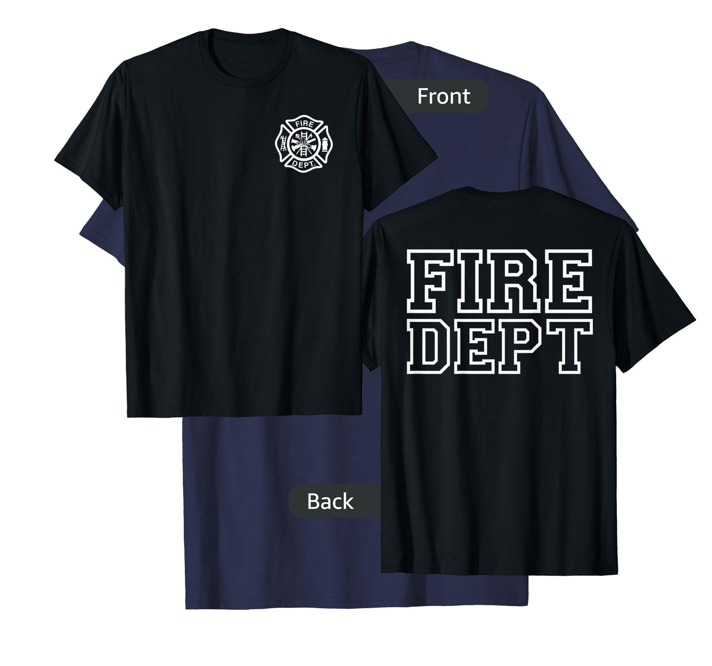 Fire Department Logo Uniform Fireman Symbol Firefighter Gear T-Shirt