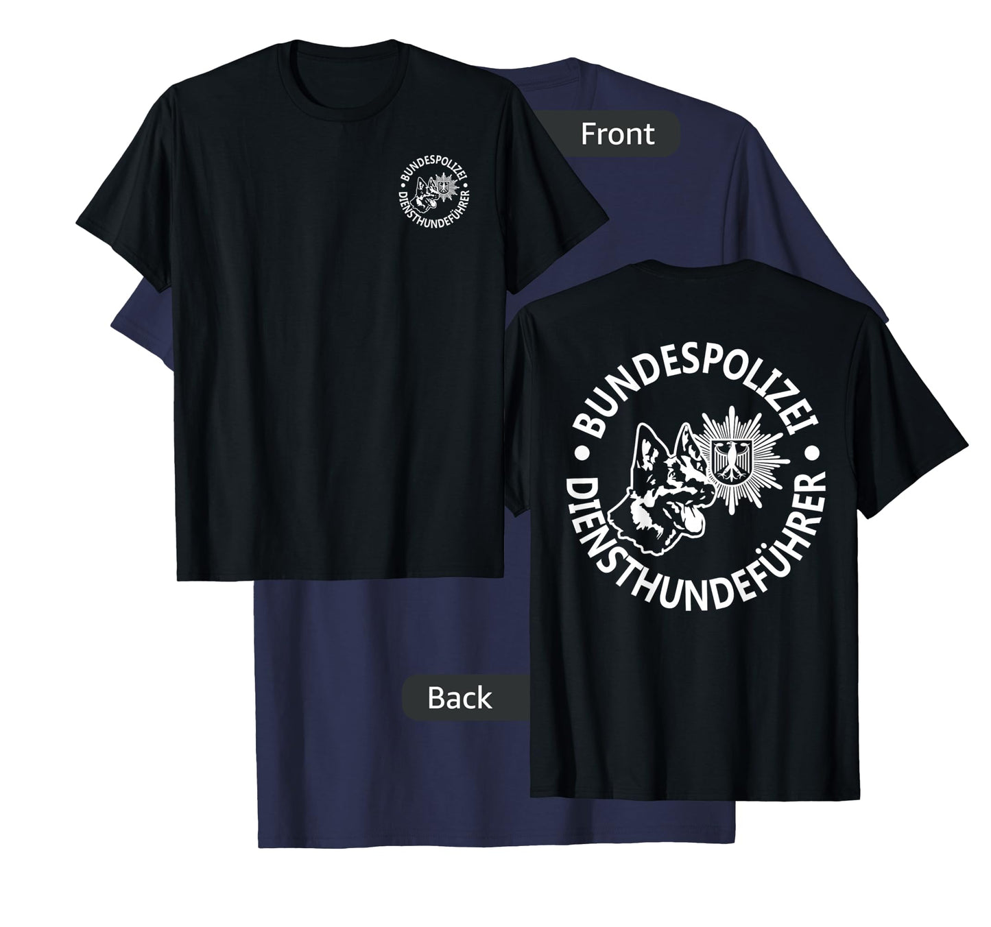 Germany K9 Police Bundespolizei T-shirt T-Shirt