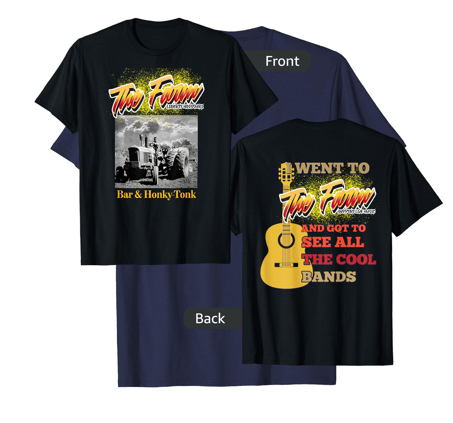 The Farm Liberty Missouri USA Live Music Bar Honky-tonk #3 T-Shirt
