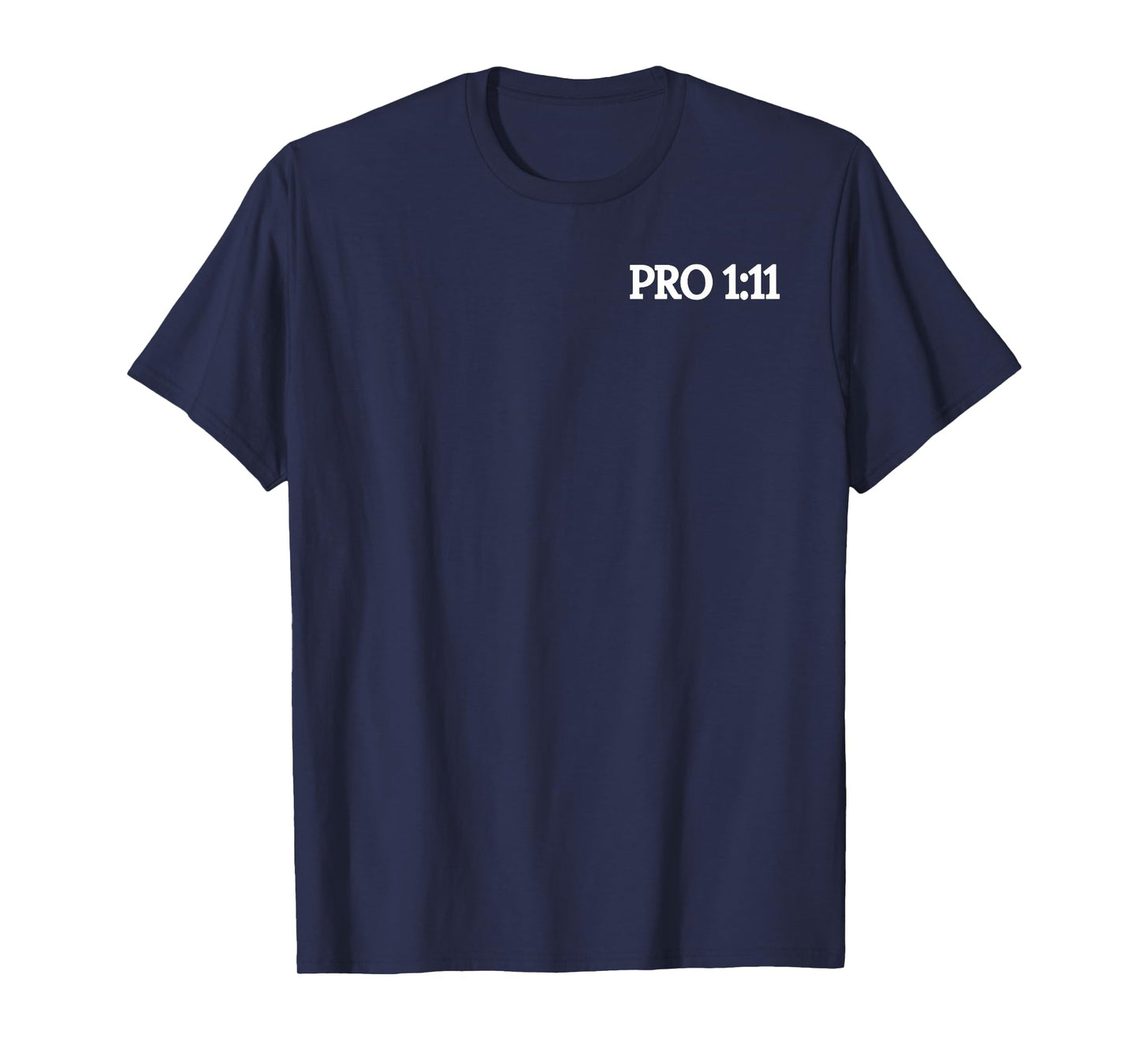 Proverbs 1:11 Come Along With Us - Front and Back T-Shirt