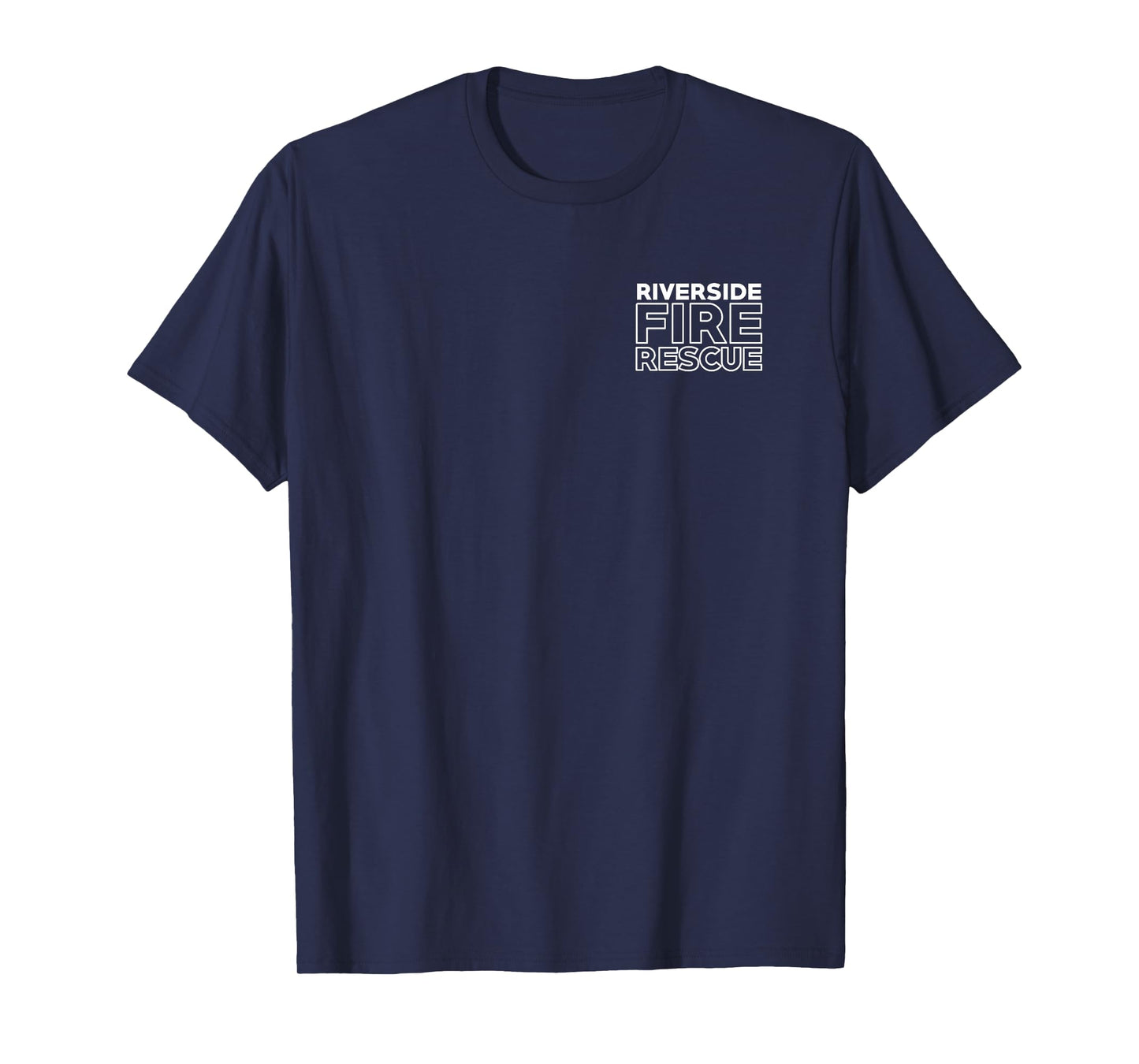 City of Riverside Fire Rescue California Firefighter Duty T-Shirt
