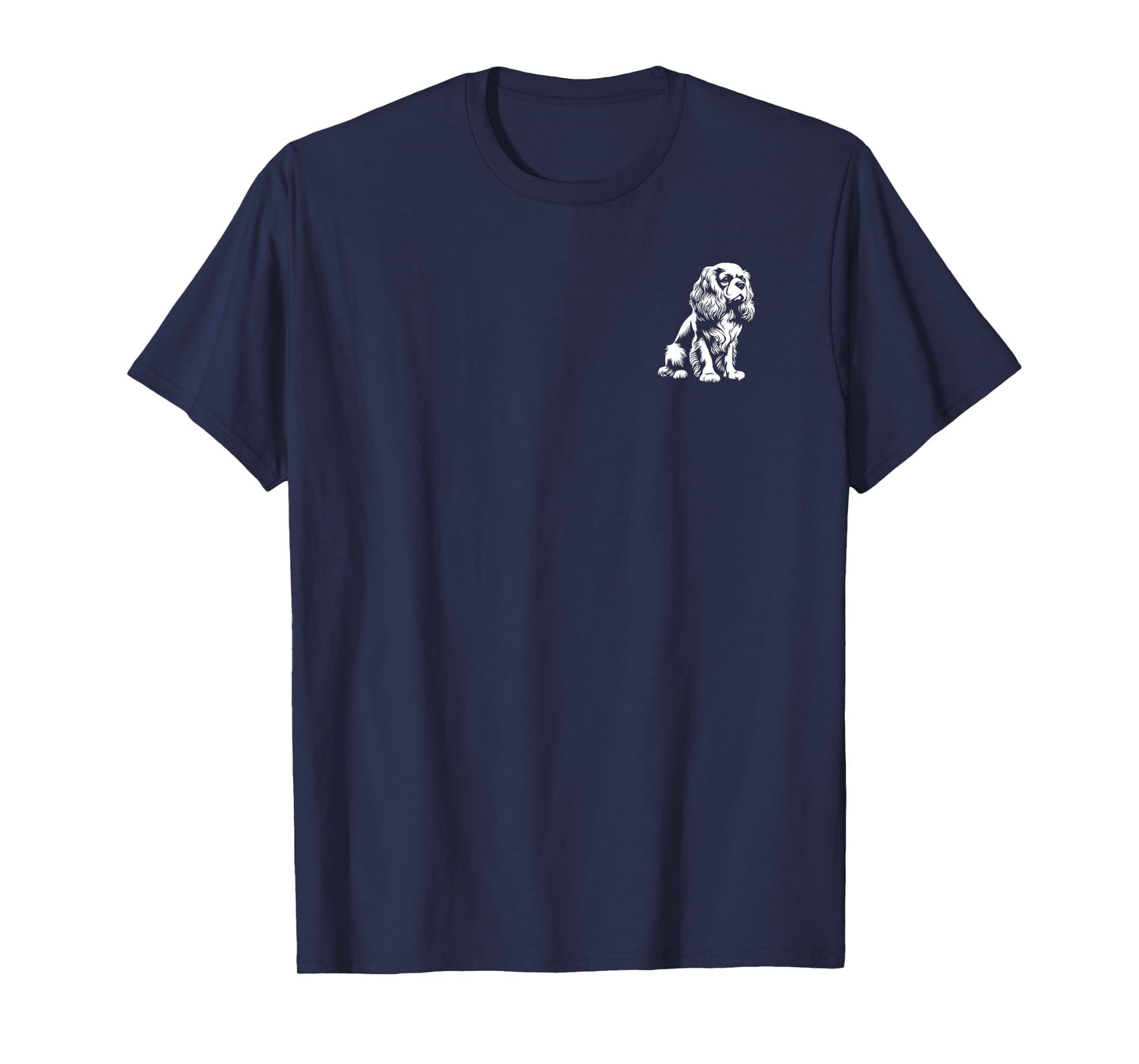 Dog Dad Mom Lover - Monochromatic Cavalier T-Shirt