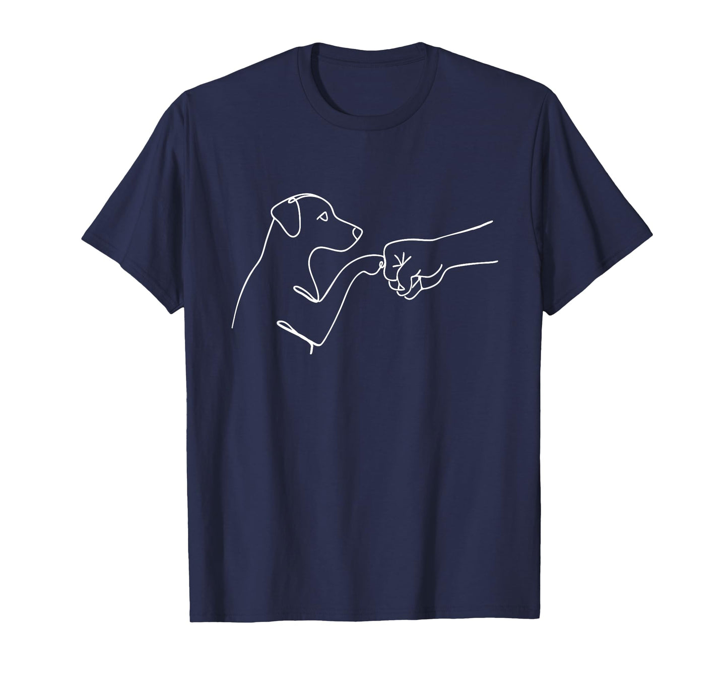 Dog Fist Bump - Dog Lover Dog Owner Dog Dad T-Shirt