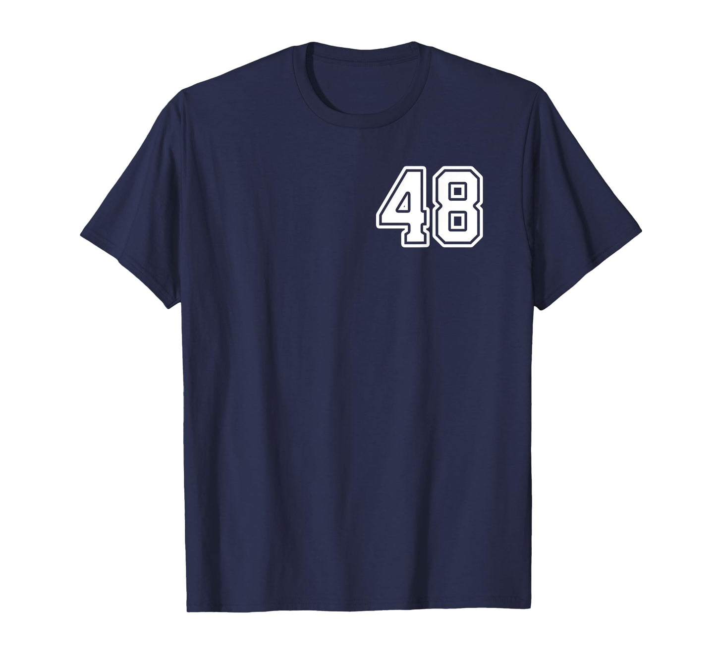 Number 48 Shirt #48 Player Sports Team Men Women Kids T-Shirt