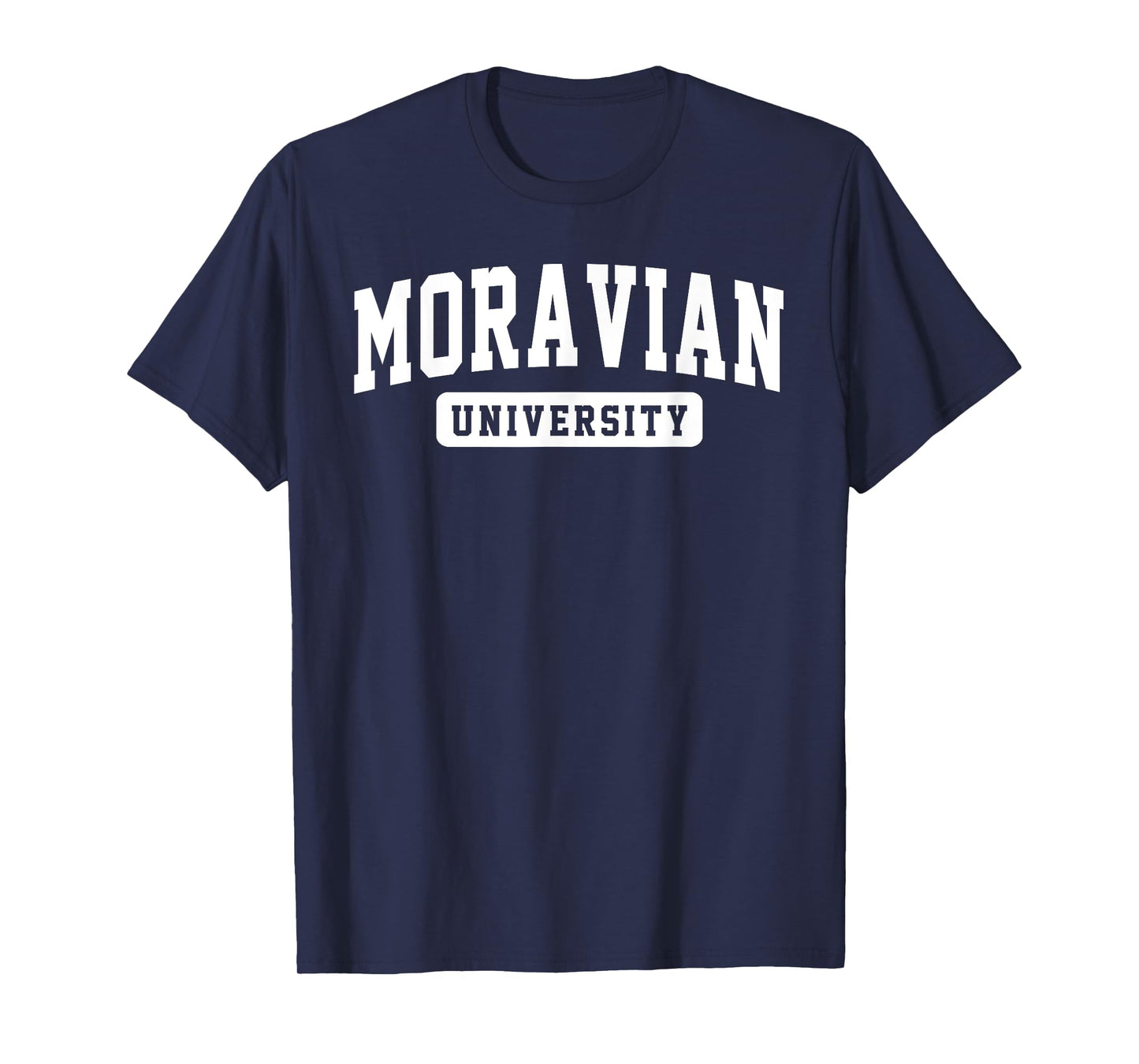 Moravian Vintage Arch University Arch Vintage Classic Design T-Shirt