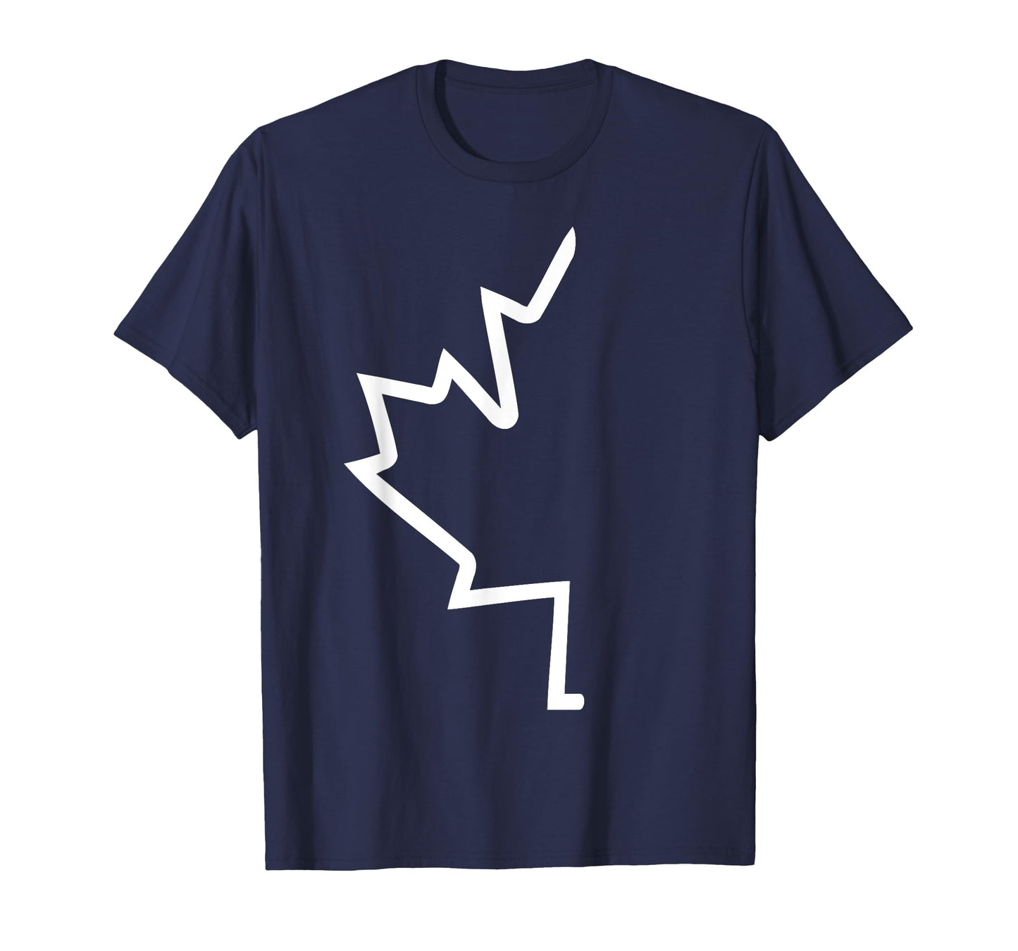 Half maple leaf T-Shirt