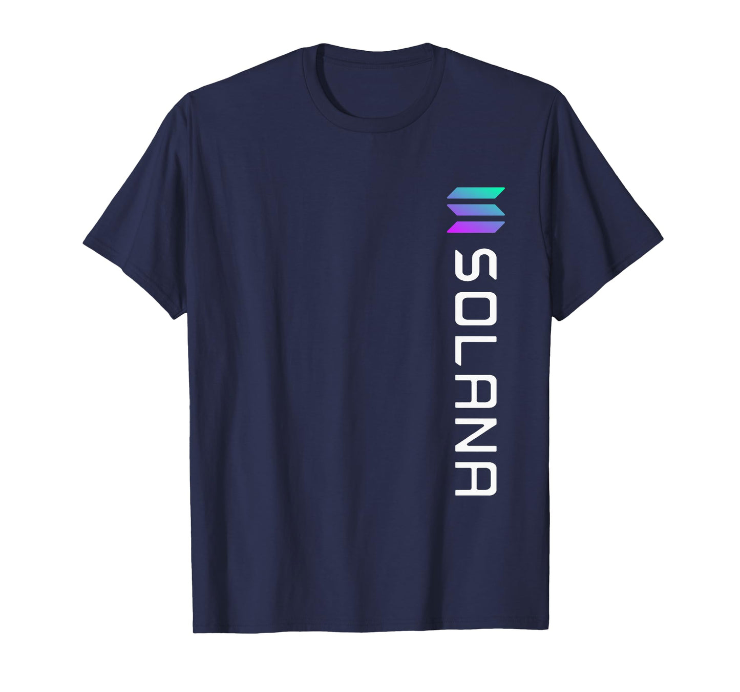 Solana SOL Logo Crypto Blockchain | Solana SOL T-Shirt