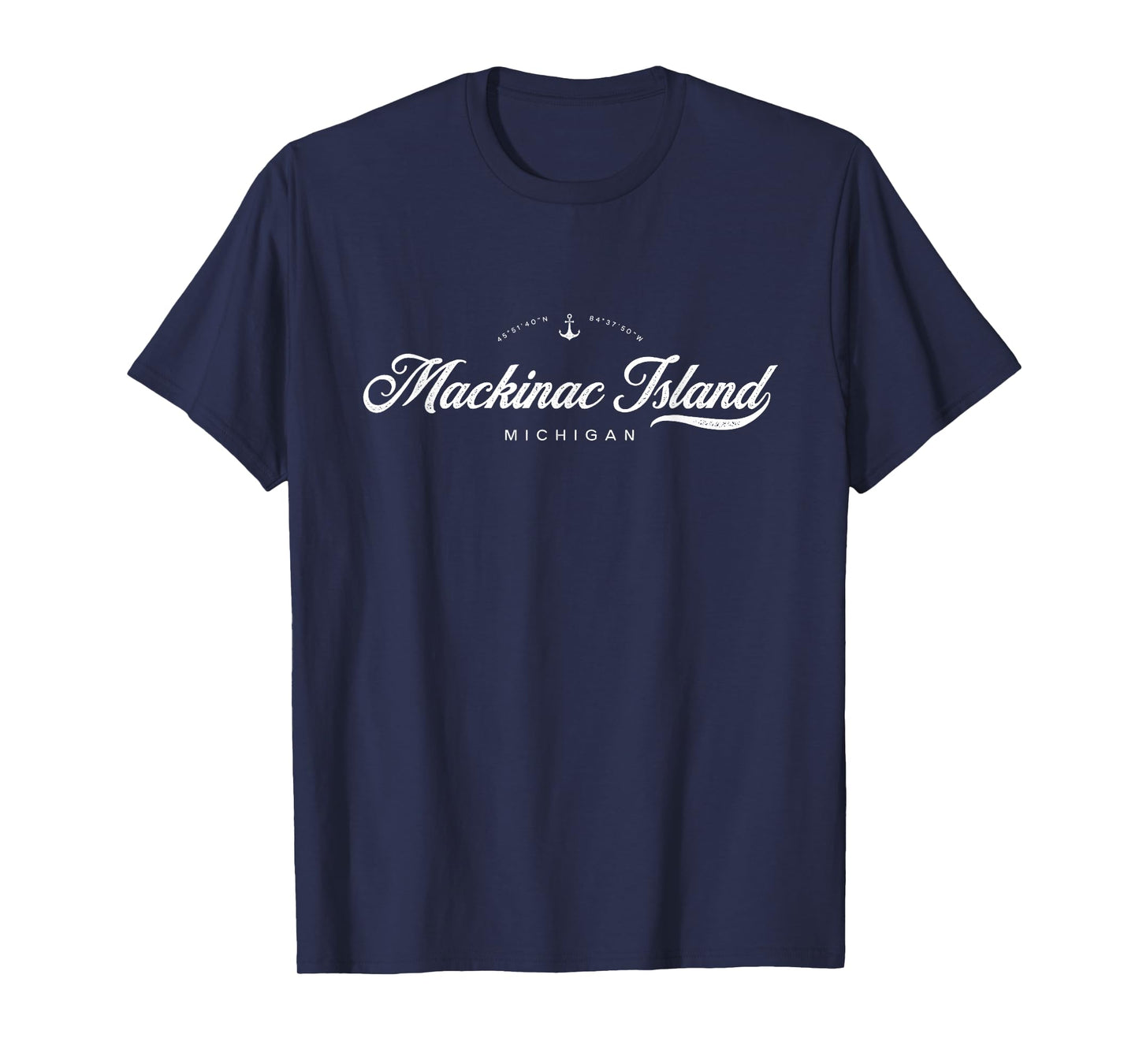 Mackinac Island Michigan Vintage Retro T-Shirt