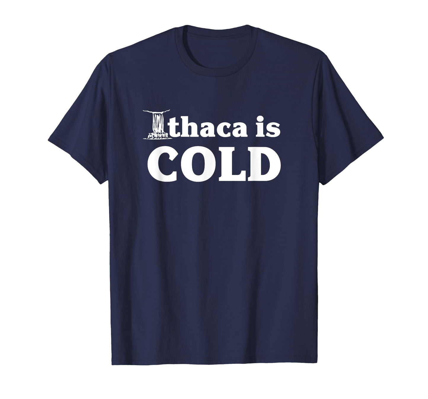 Ithaca Is Cold Funny Ithaca NY Gift T-Shirt
