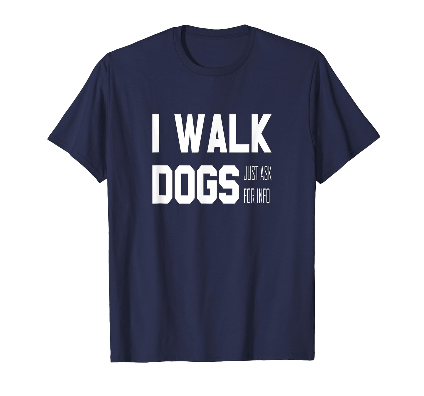 Official Dog Walker Men Women Kids T-Shirt