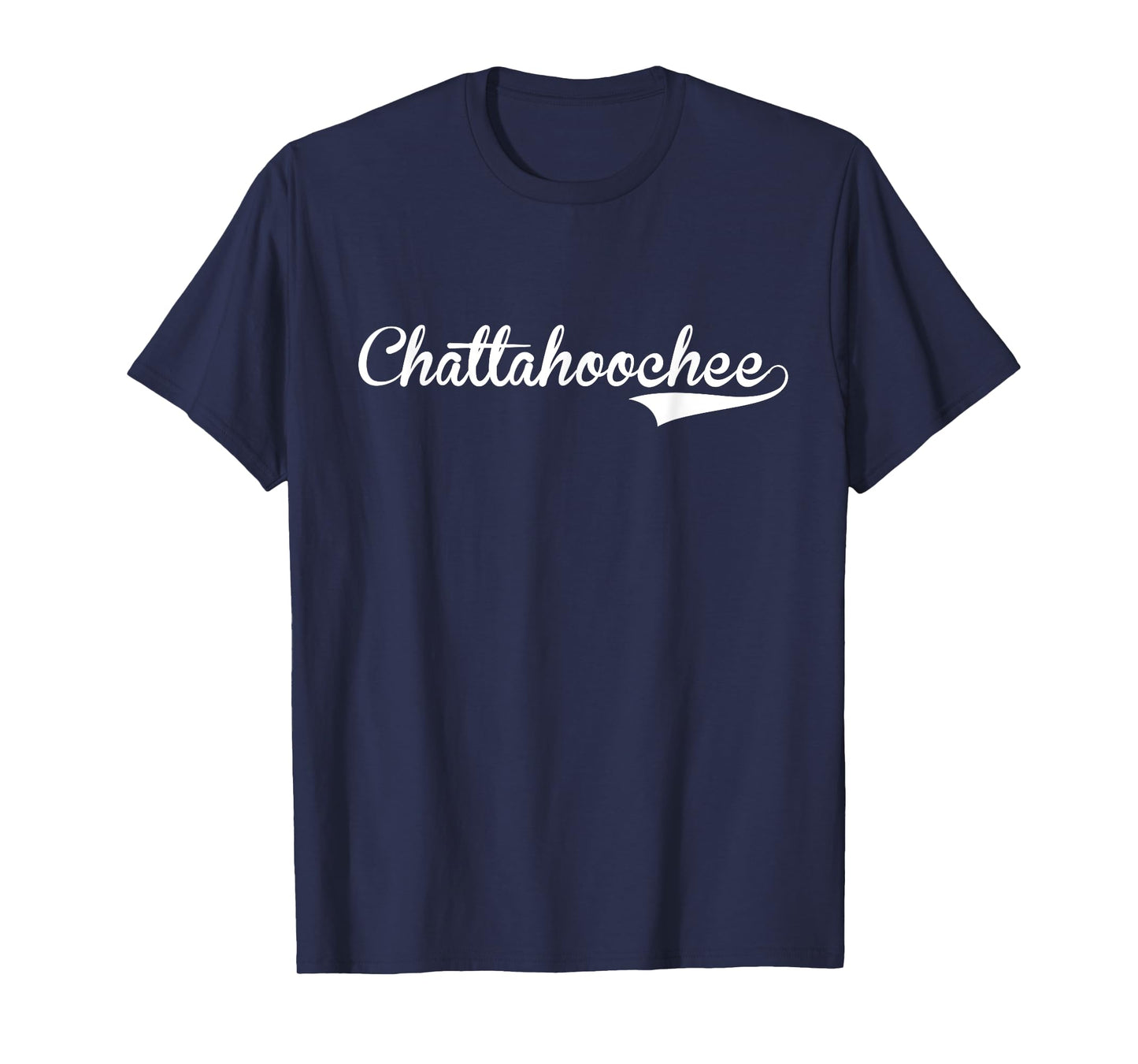 CHATTAHOOCHEE Baseball Vintage Retro Font T-Shirt