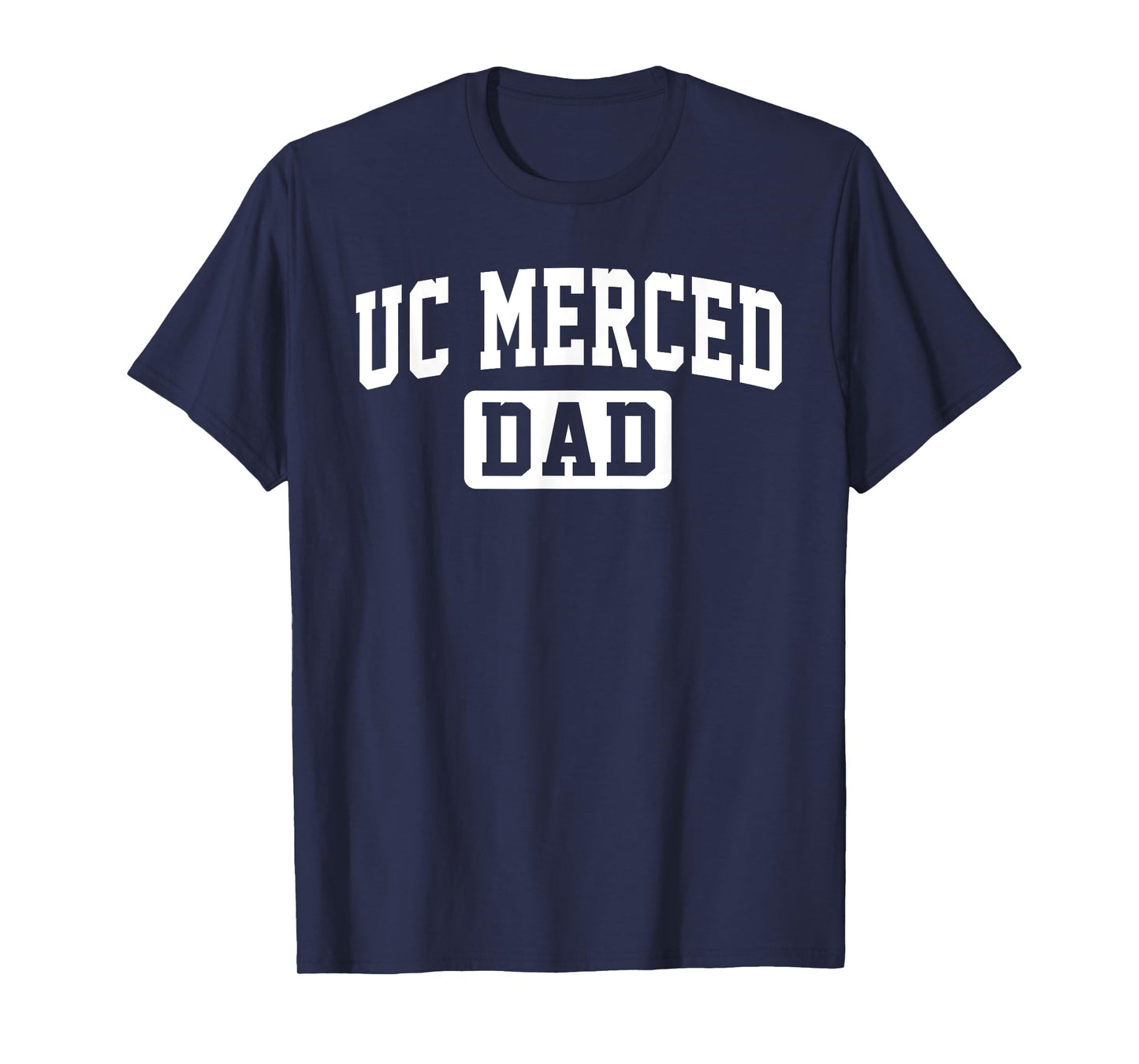 UC Merced University Dad Father Arch Vintage Family for Men T-Shirt