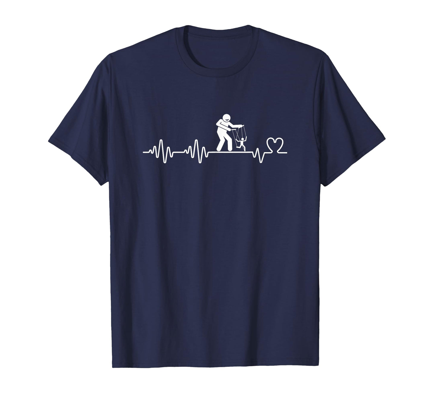 Puppet Master Heartbeat Man Funny Puppeteer T-Shirt