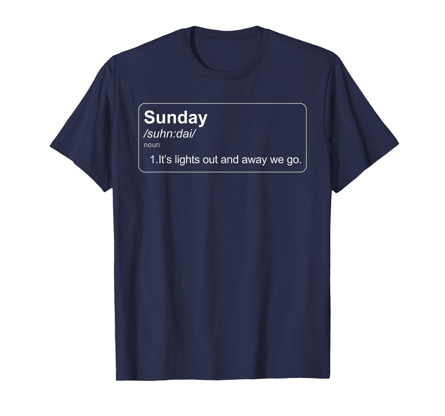 It's Lights Out and Away We Go Race Week Motorsport Racing T-Shirt