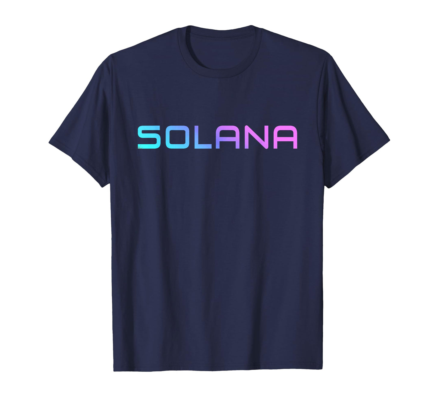 Colorful Solana SOL Crypto Blockchain Logo for Solana Hodler T-Shirt