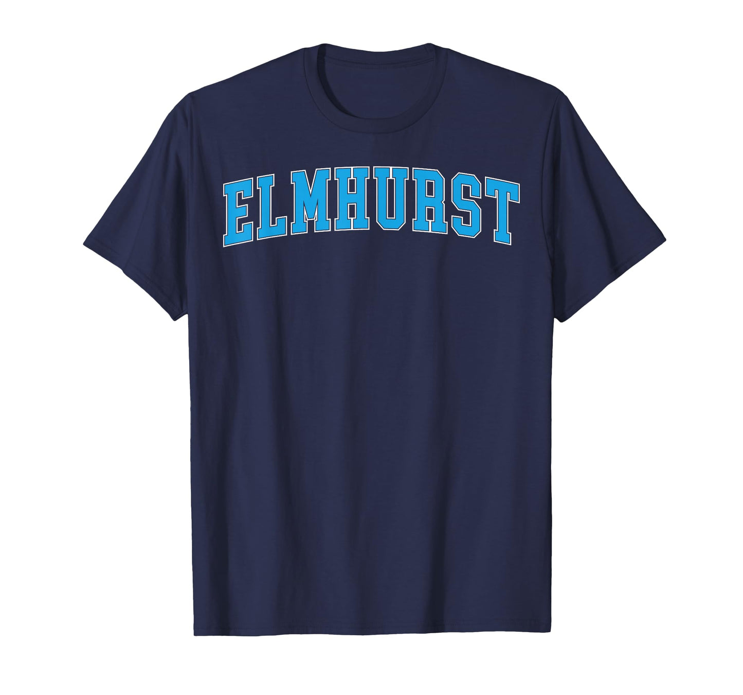 Retro Personalized Elmhurst Name Arch Retro Men Women T-Shirt