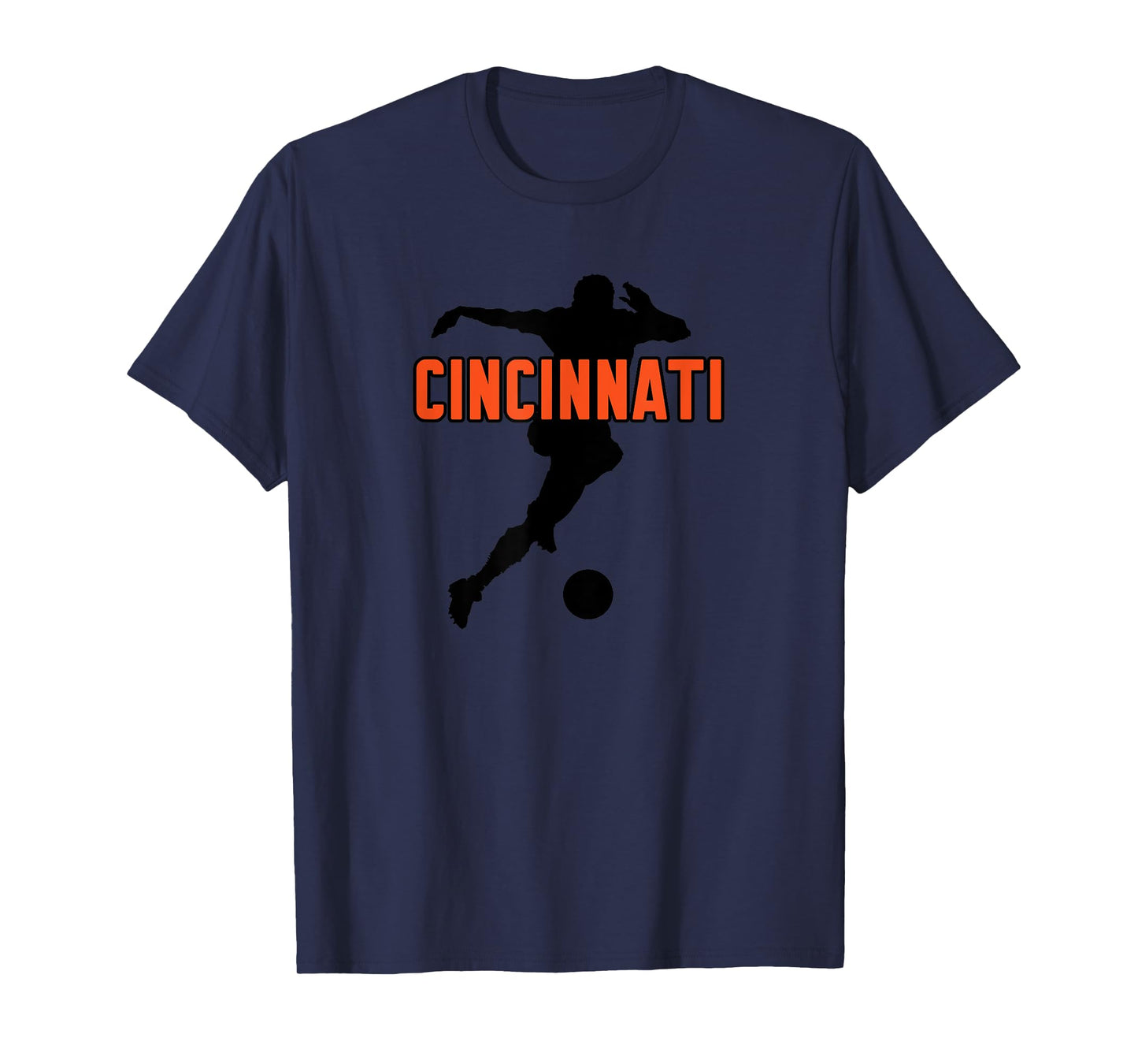 Cincin NATI Soccer Fan Support Stadium Show Your Pride T-Shirt