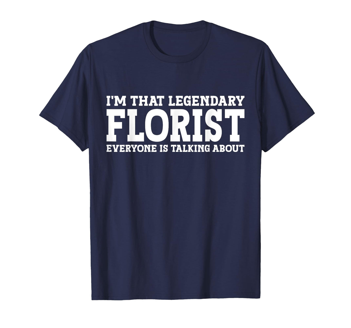 Florist Job Title Employee Funny Worker Profession Florist T-Shirt