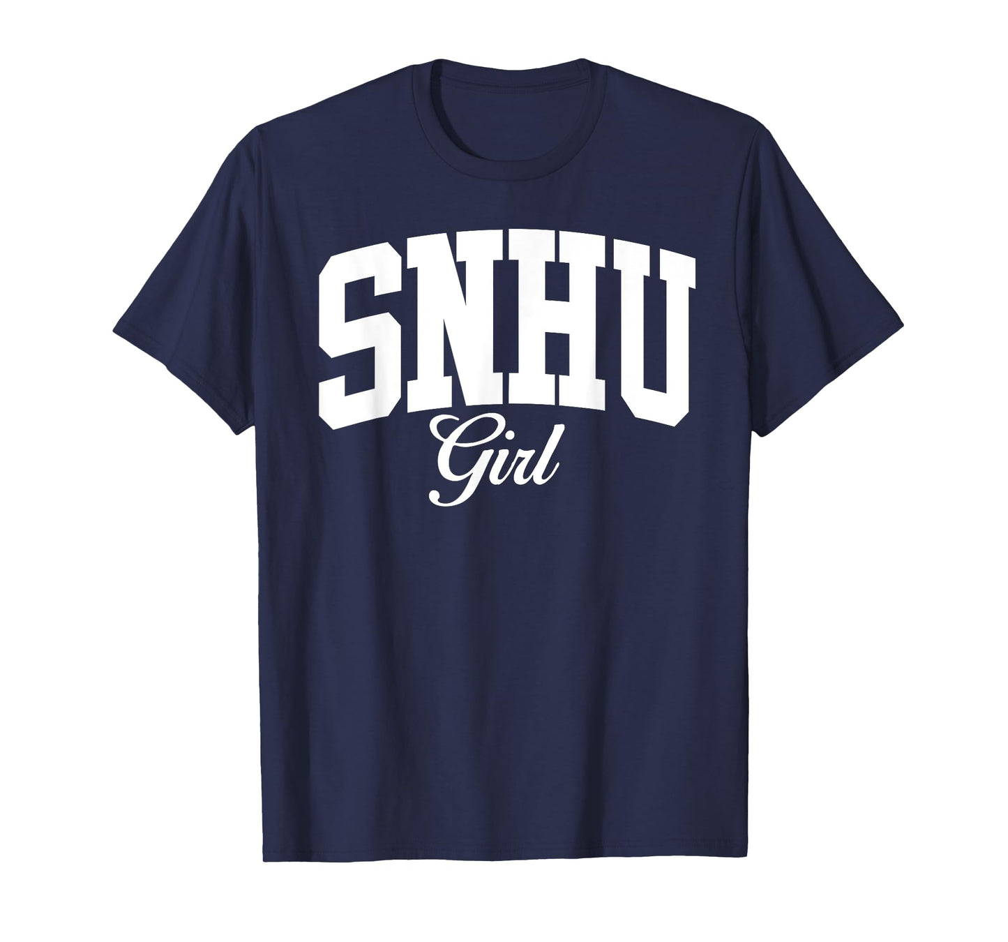 SNHU SNH University Girl Arch Vintage Design for Women Girls T-Shirt