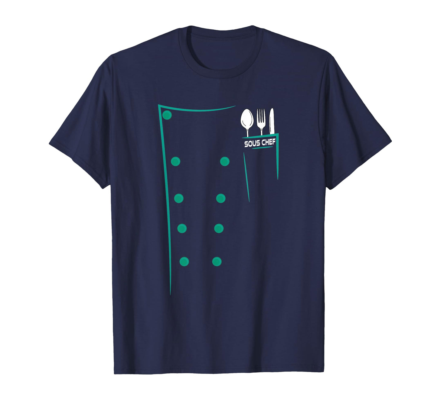 Sous Chef Culinary Utensils Design Outfit T-Shirt