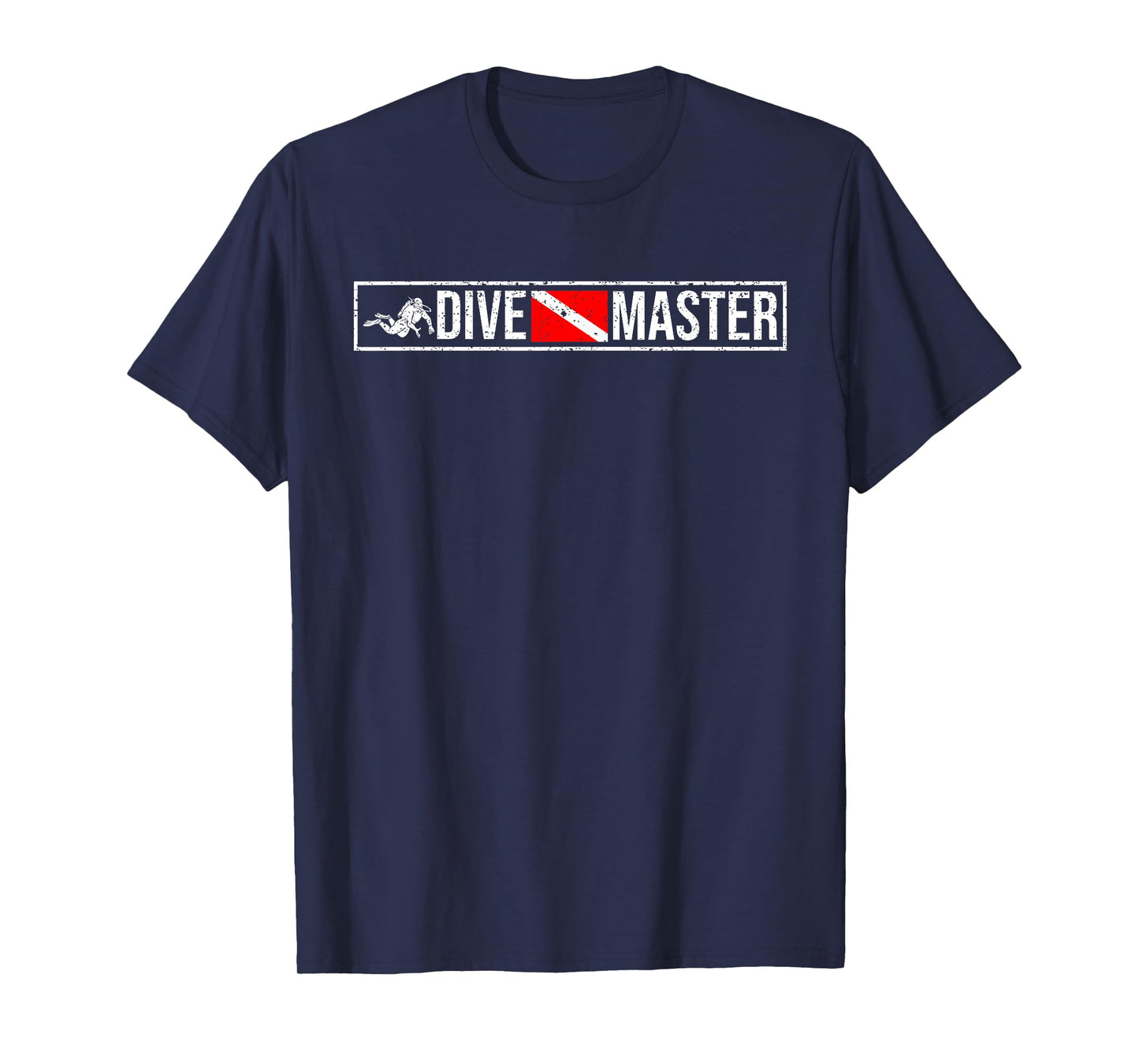 Dive Master Professional Divers Scuba Diving Flag Instructor T-Shirt