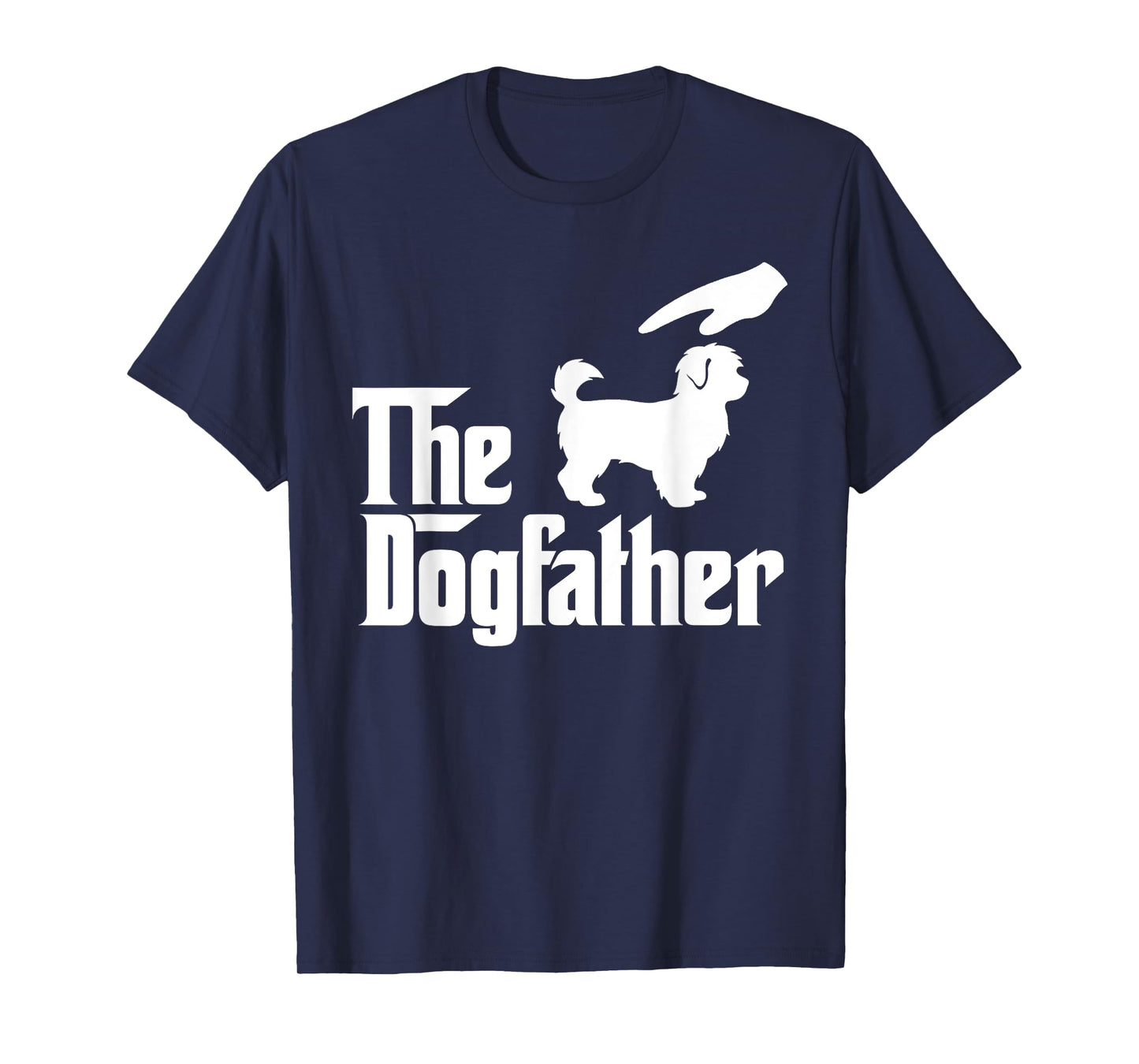 Maltipoo Dog Dad The DogFather Funny Dogs Lovers Men Women Girls Kids T-Shirt